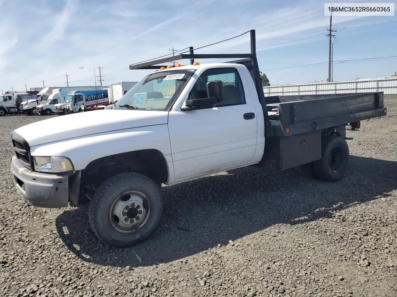 1994 Dodge Ram 3500 VIN: 1B6MC3652RS660365 Lot: 55839135