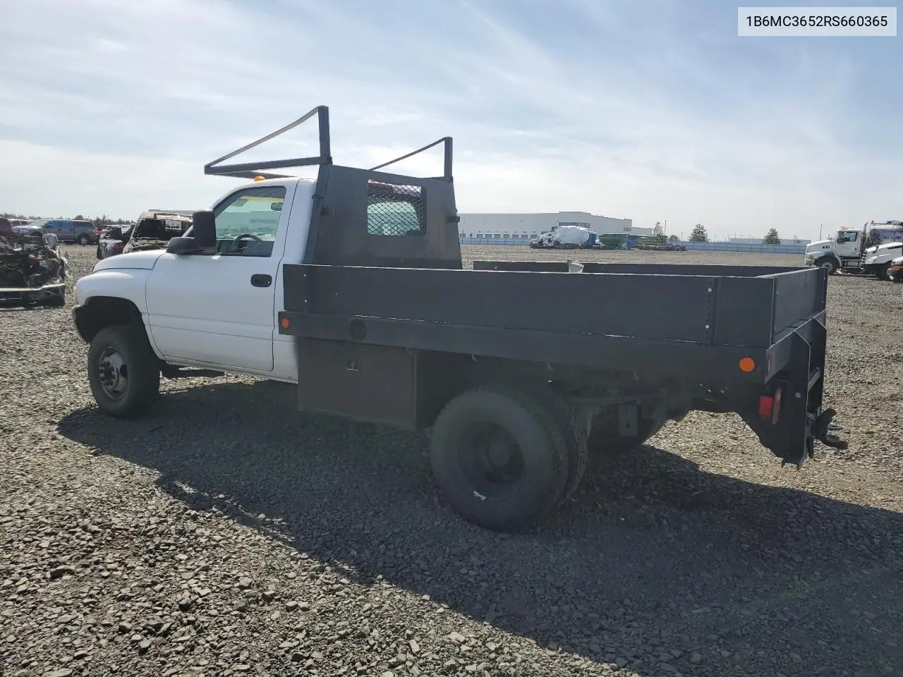 1994 Dodge Ram 3500 VIN: 1B6MC3652RS660365 Lot: 55839135