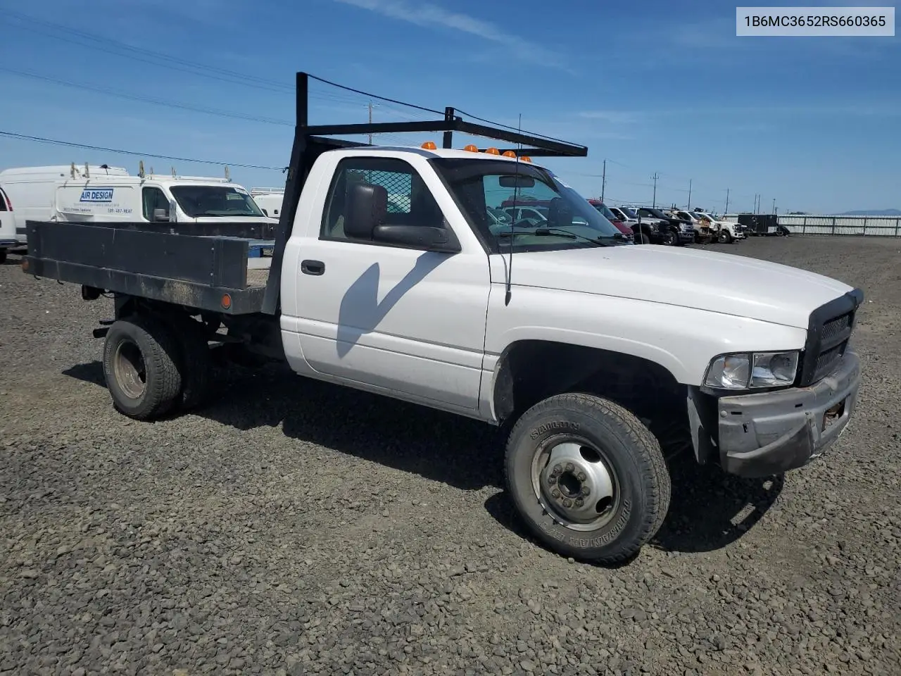 1994 Dodge Ram 3500 VIN: 1B6MC3652RS660365 Lot: 55839135