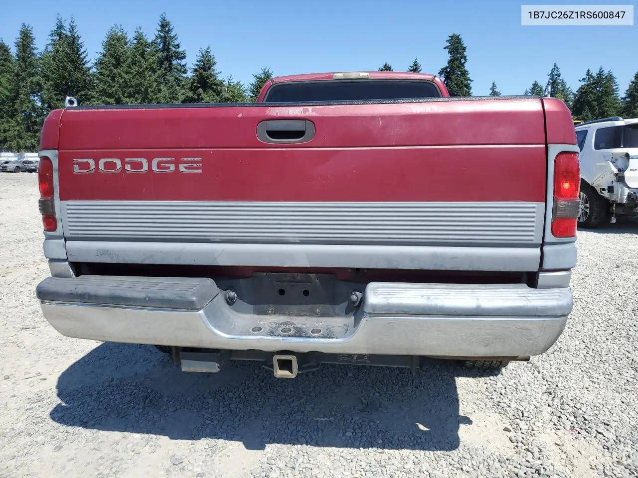 1994 Dodge Ram 2500 VIN: 1B7JC26Z1RS600847 Lot: 65337245