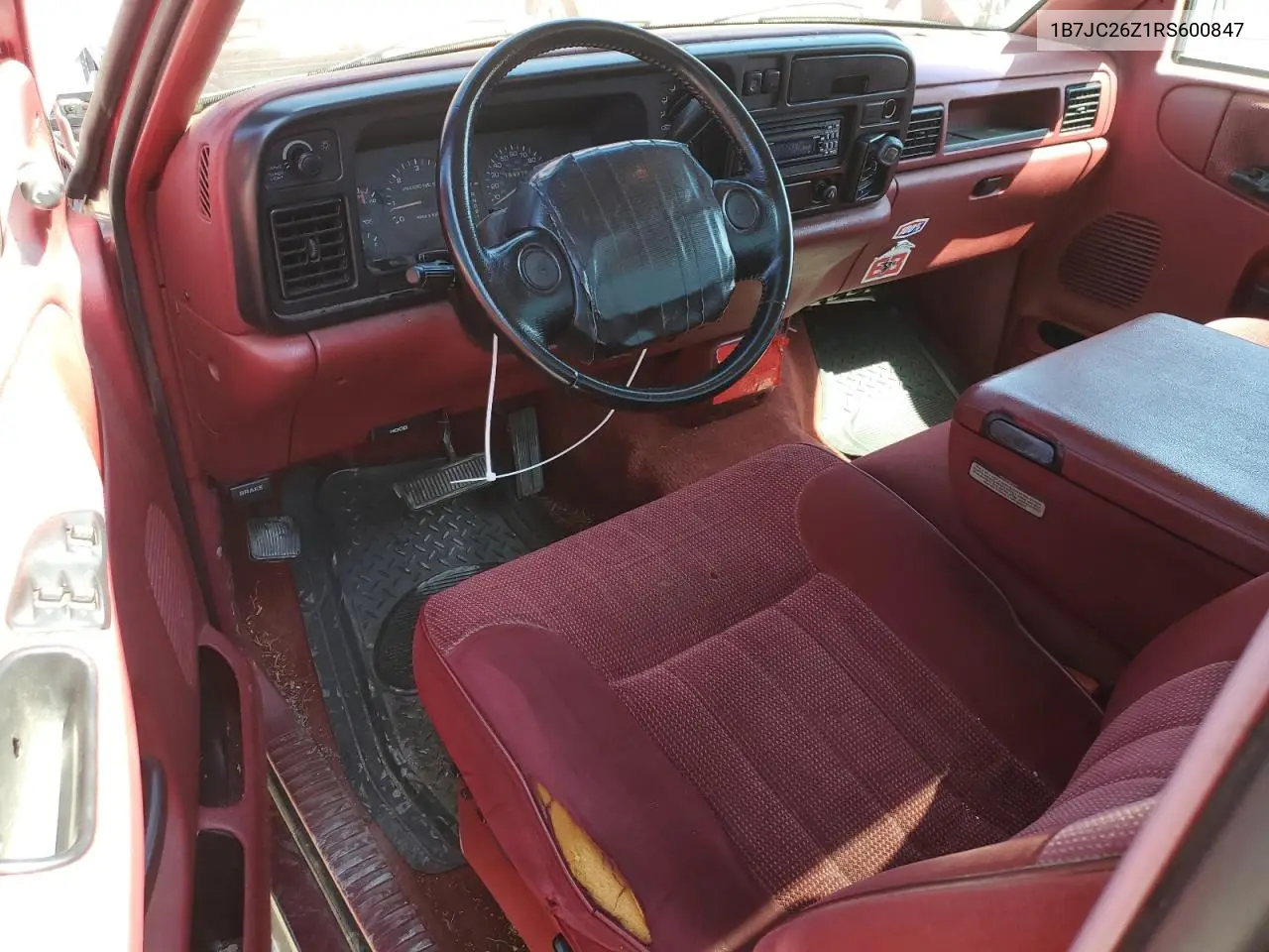 1994 Dodge Ram 2500 VIN: 1B7JC26Z1RS600847 Lot: 65337245