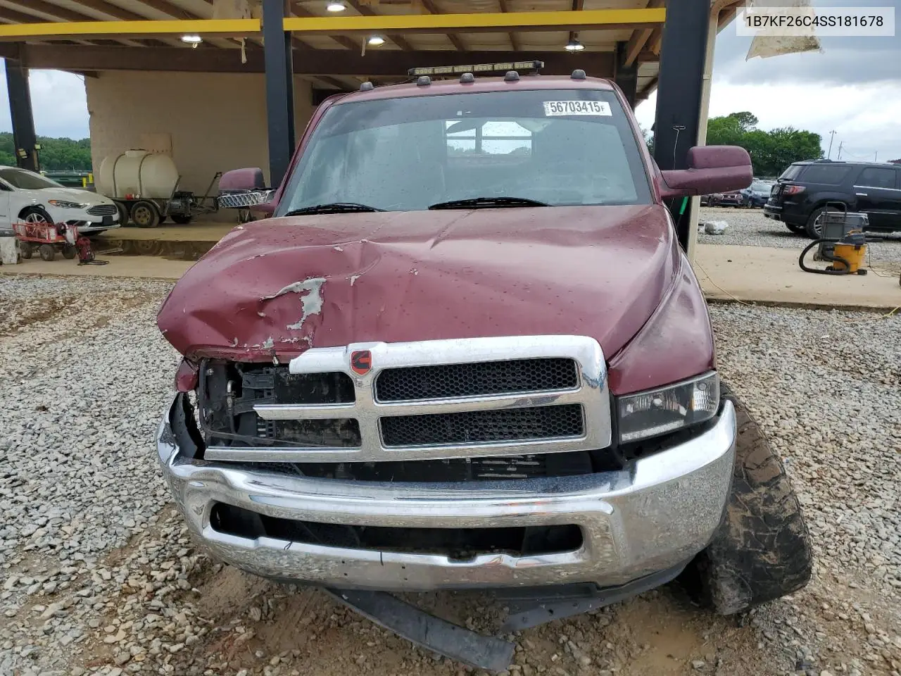 1995 Dodge Ram 2500 VIN: 1B7KF26C4SS181678 Lot: 56703415