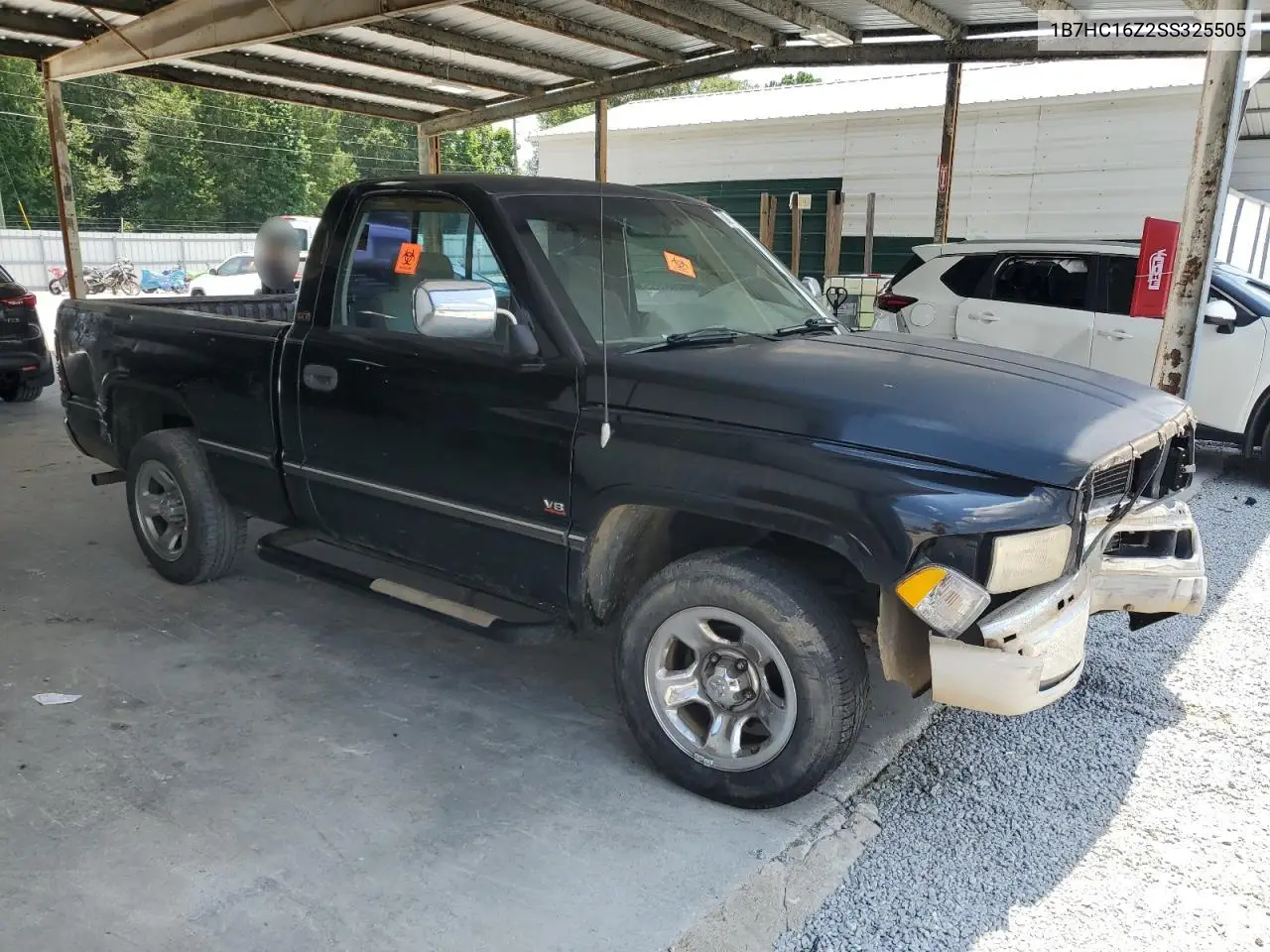 1995 Dodge Ram 1500 VIN: 1B7HC16Z2SS325505 Lot: 58252605
