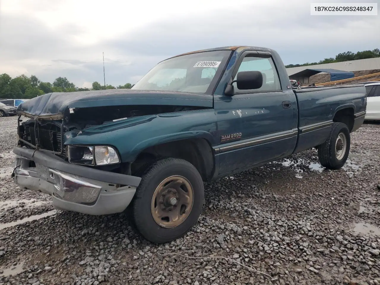 1995 Dodge Ram 2500 VIN: 1B7KC26C9SS248347 Lot: 61090995