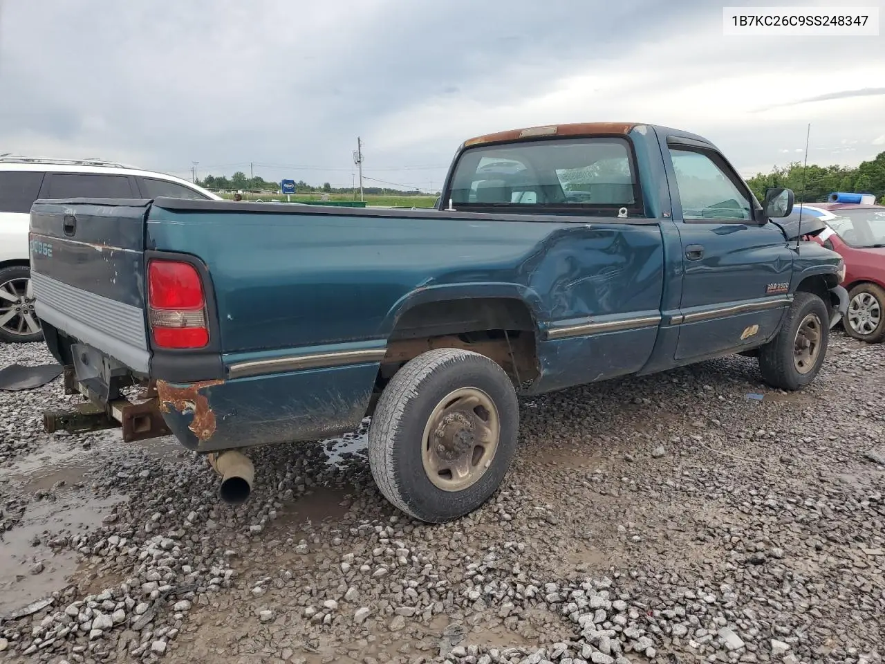 1995 Dodge Ram 2500 VIN: 1B7KC26C9SS248347 Lot: 61090995