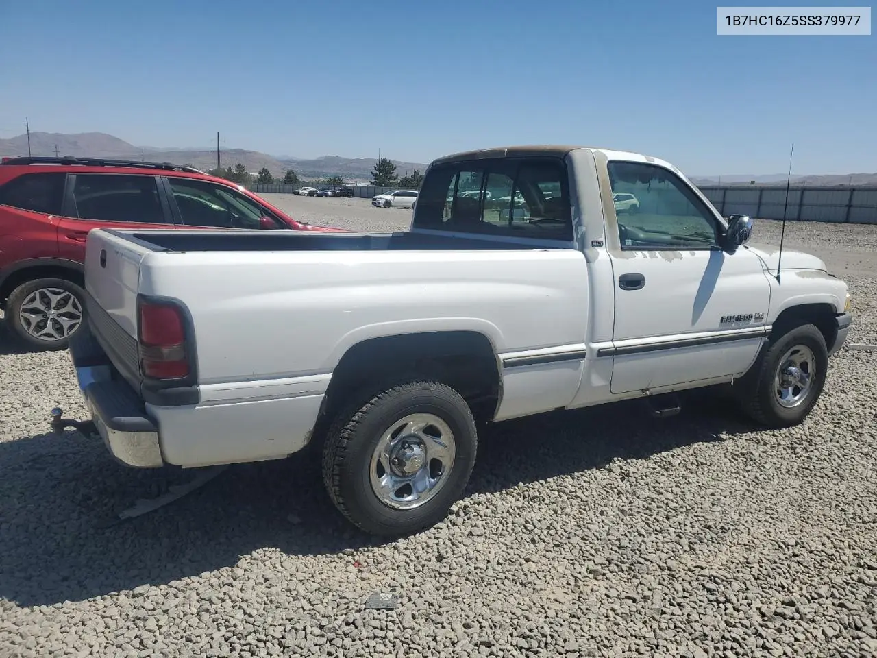 1995 Dodge Ram 1500 VIN: 1B7HC16Z5SS379977 Lot: 62273285
