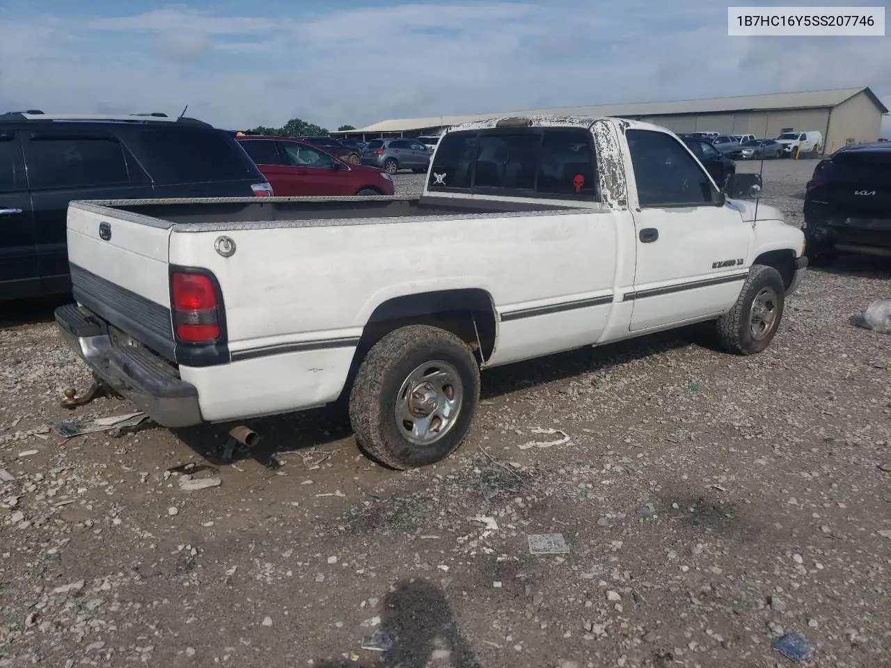1995 Dodge Ram 1500 VIN: 1B7HC16Y5SS207746 Lot: 62829205