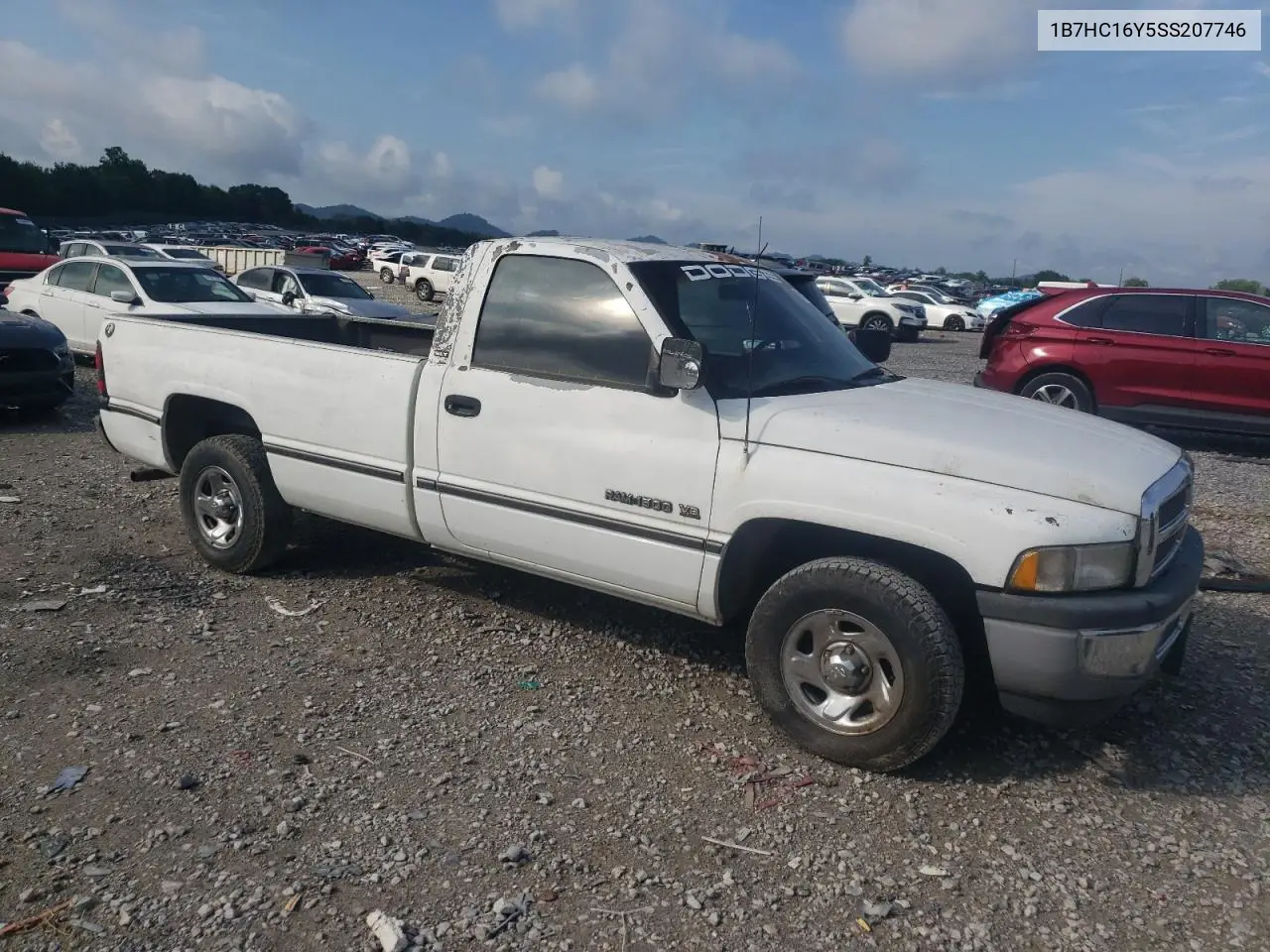1995 Dodge Ram 1500 VIN: 1B7HC16Y5SS207746 Lot: 62829205