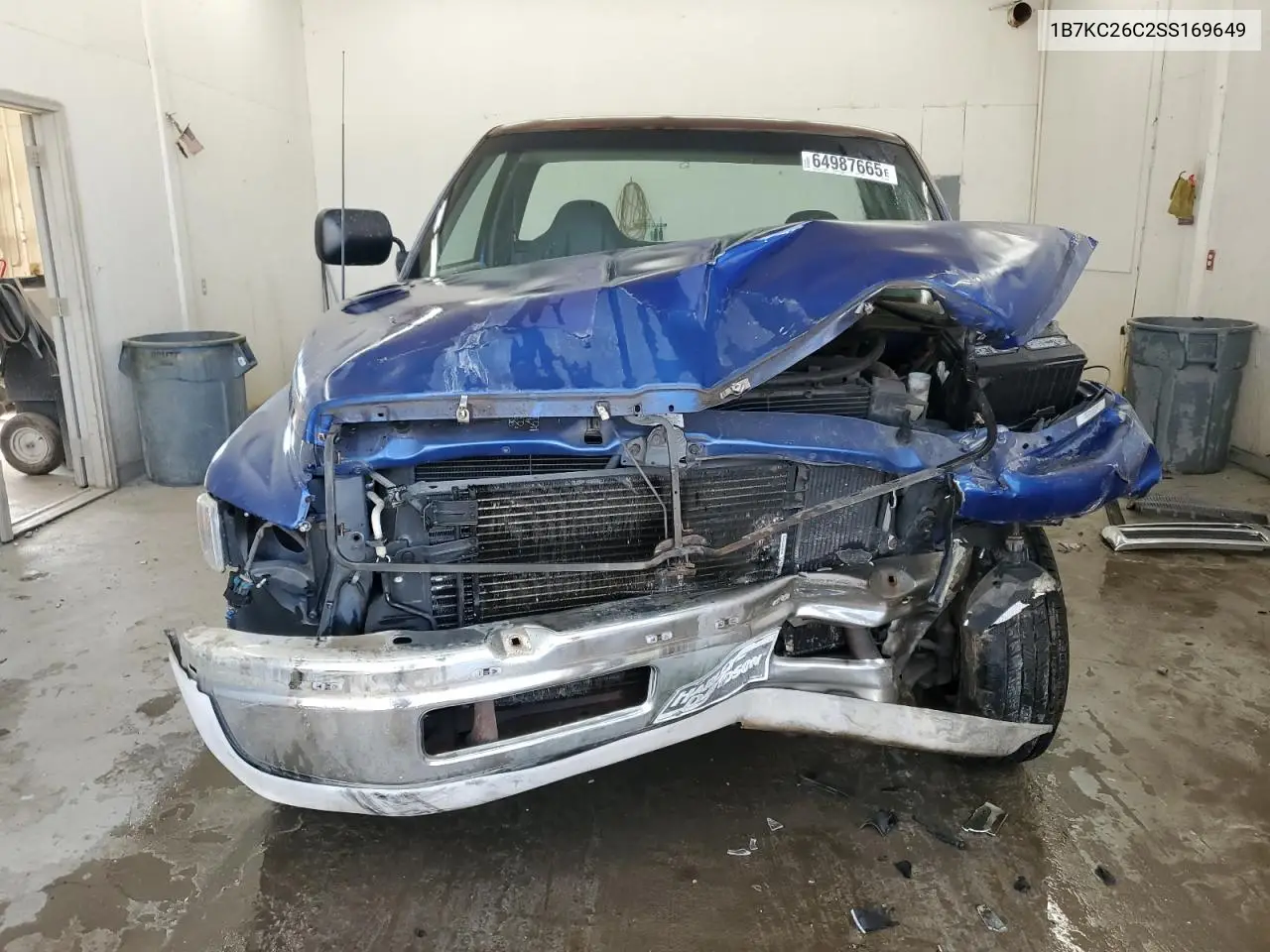 1995 Dodge Ram 2500 VIN: 1B7KC26C2SS169649 Lot: 64987665