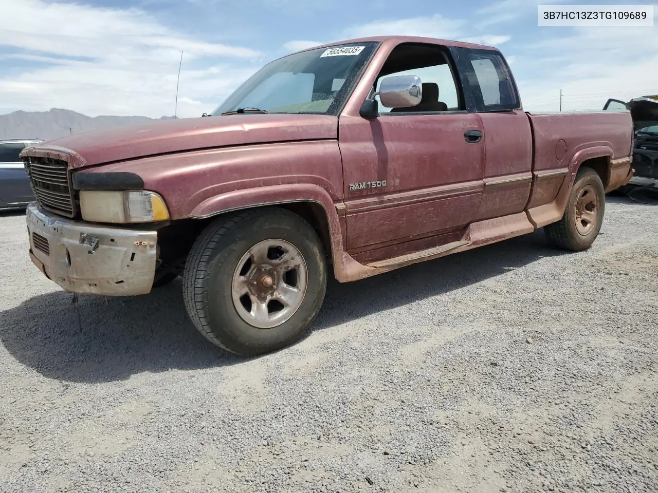 1996 Dodge Ram 1500 VIN: 3B7HC13Z3TG109689 Lot: 56554035