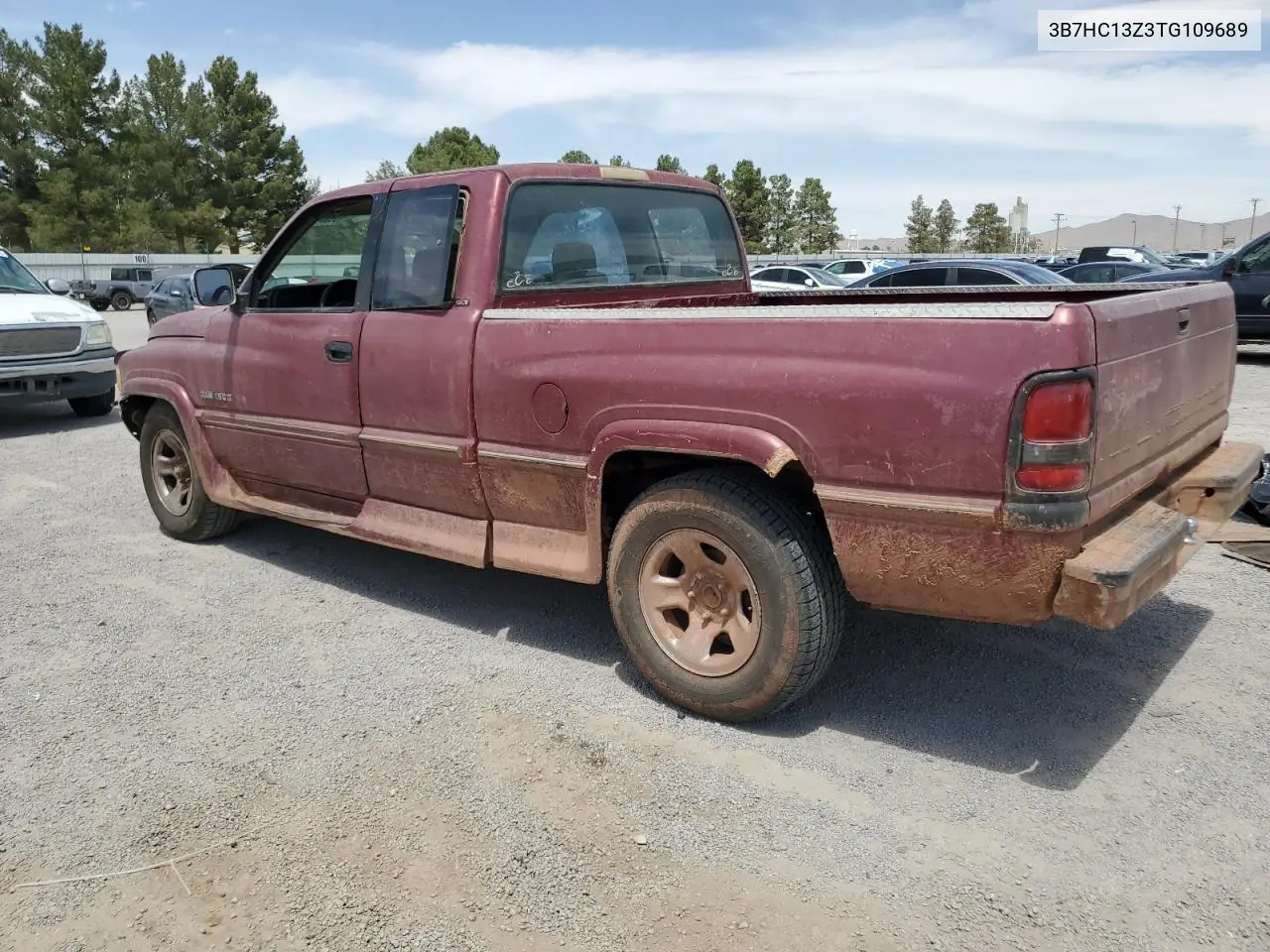 1996 Dodge Ram 1500 VIN: 3B7HC13Z3TG109689 Lot: 56554035