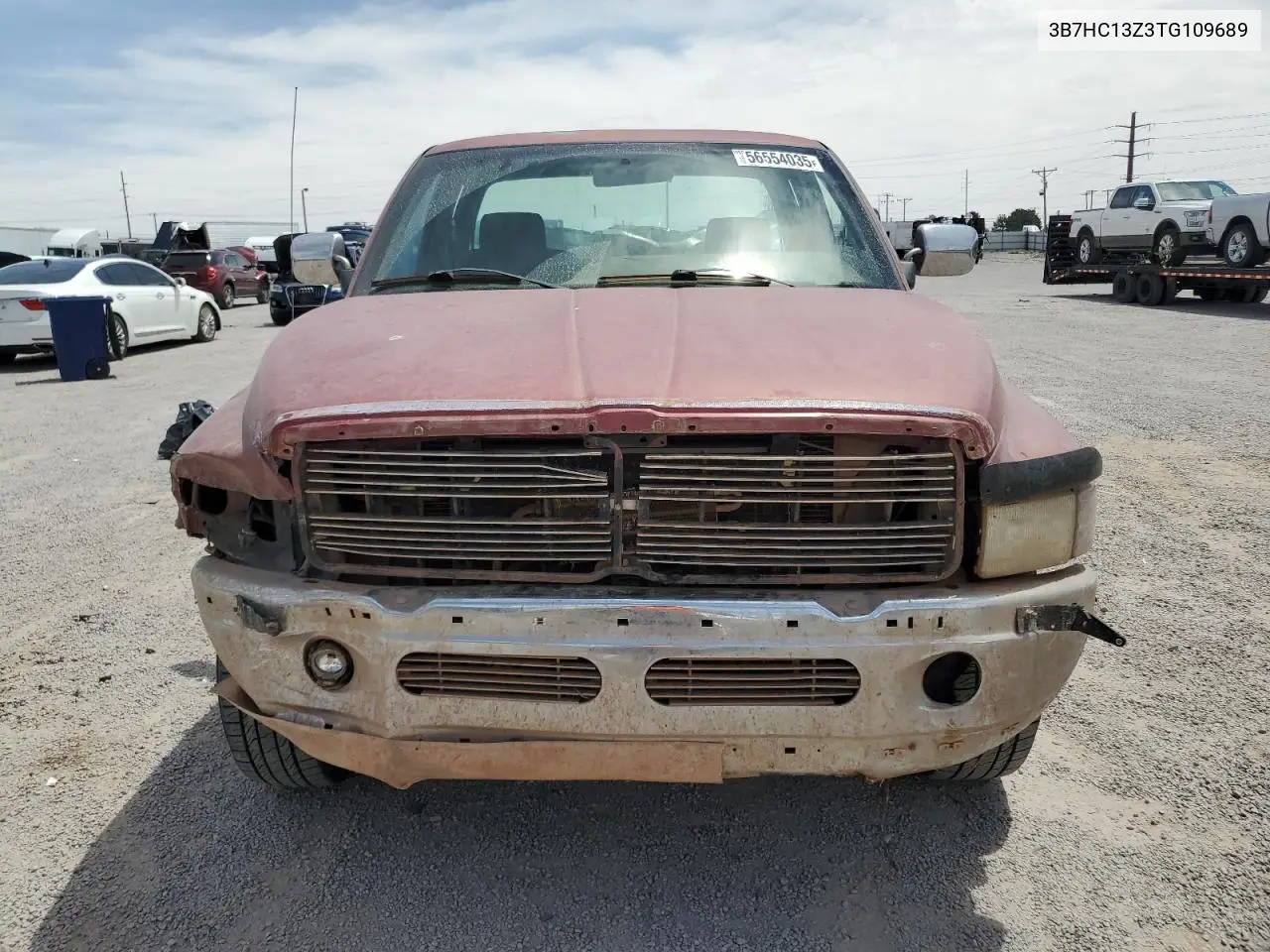 1996 Dodge Ram 1500 VIN: 3B7HC13Z3TG109689 Lot: 56554035