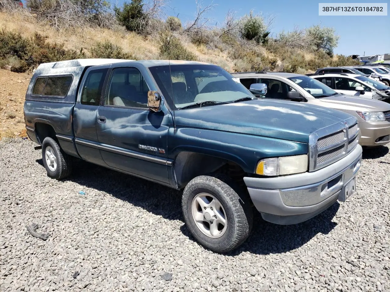 1996 Dodge Ram 1500 VIN: 3B7HF13Z6TG184782 Lot: 62412735