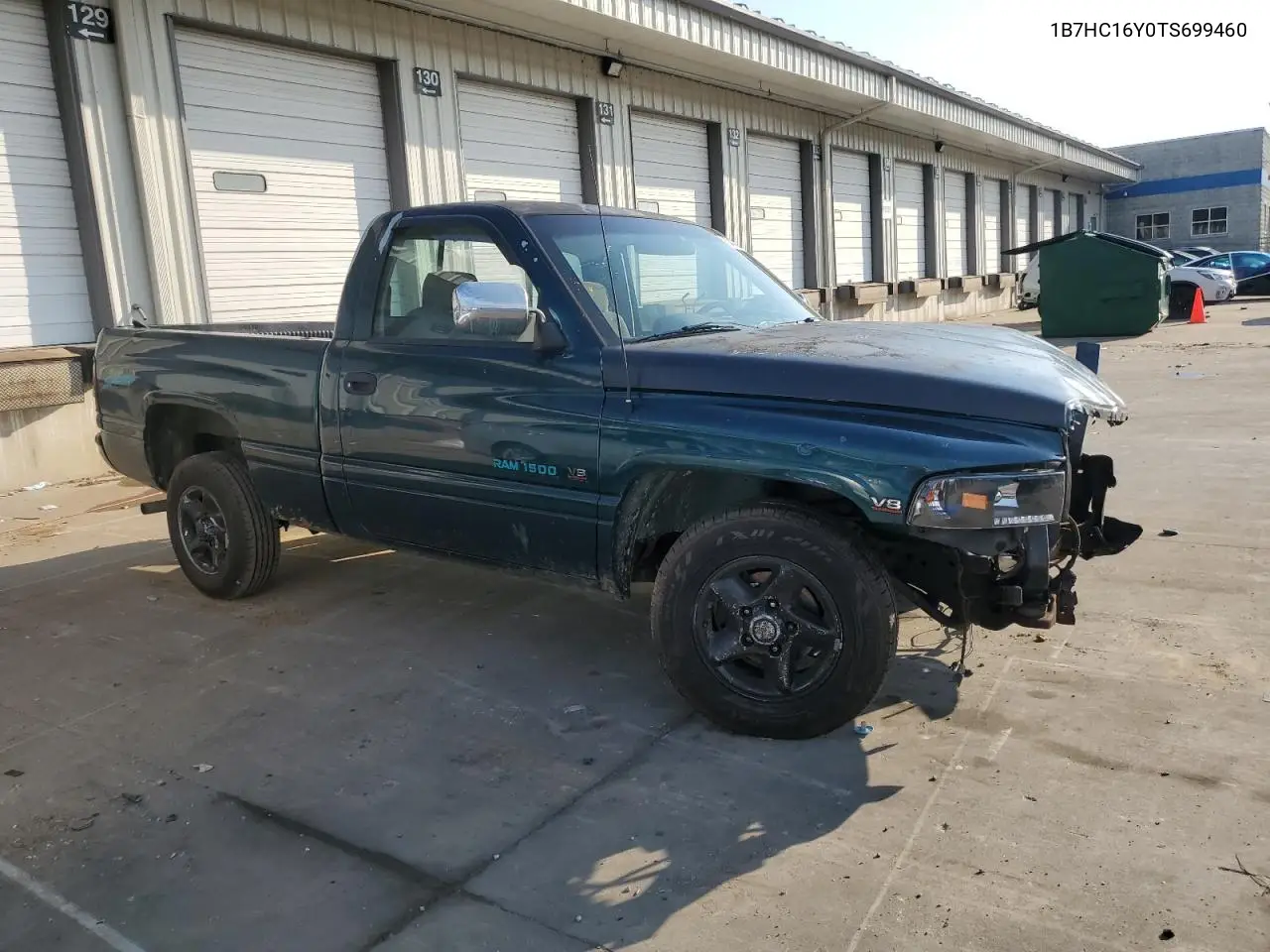 1996 Dodge Ram 1500 VIN: 1B7HC16Y0TS699460 Lot: 63473675