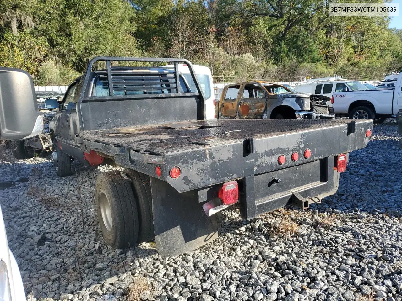 1996 Dodge Ram 3500 VIN: 3B7MF33W0TM105639 Lot: 77418424