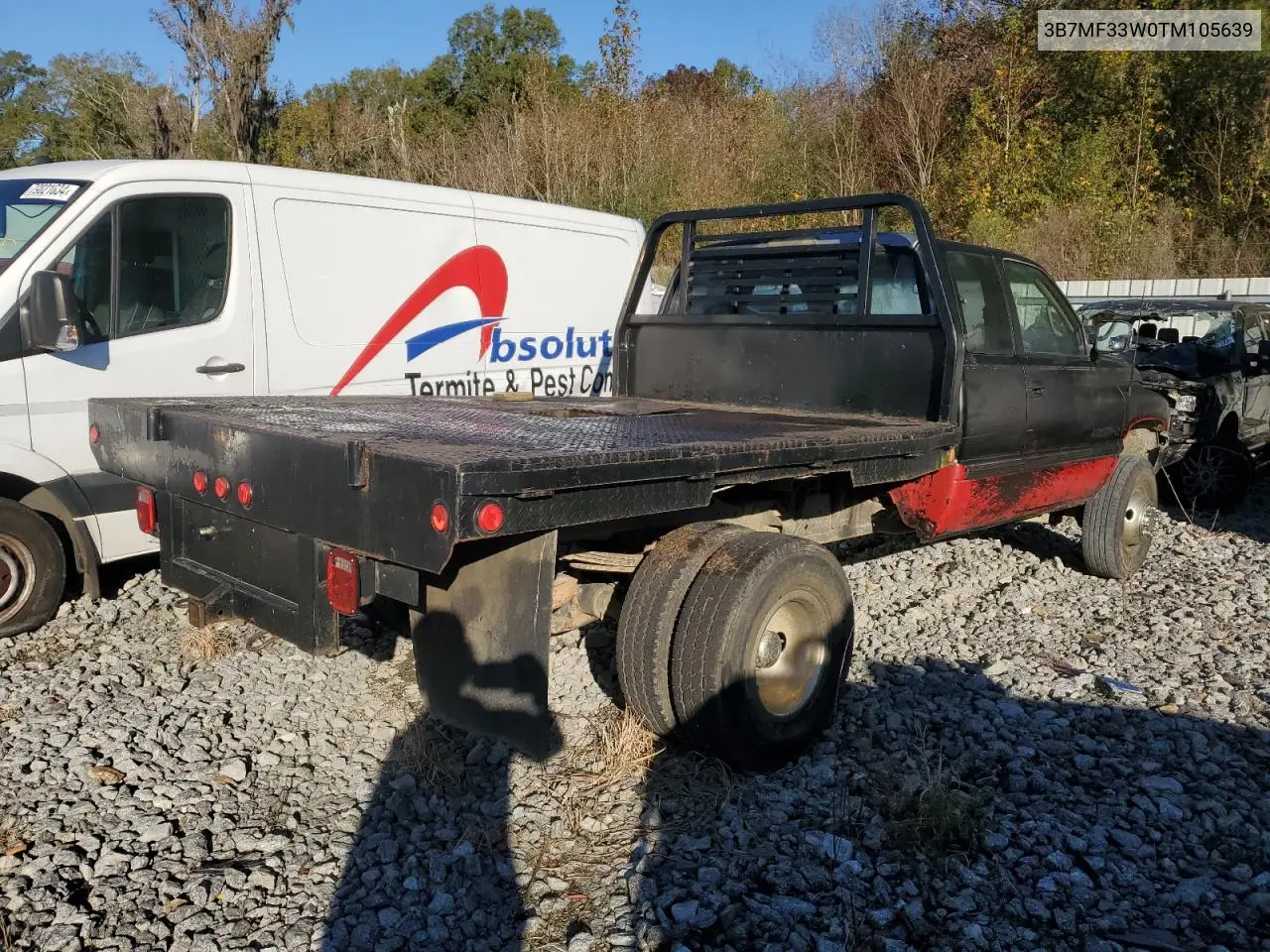 1996 Dodge Ram 3500 VIN: 3B7MF33W0TM105639 Lot: 77418424