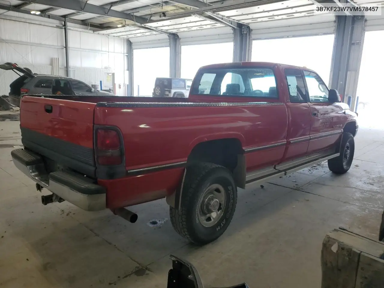 1997 Dodge Ram 2500 VIN: 3B7KF23W7VM578457 Lot: 52577175