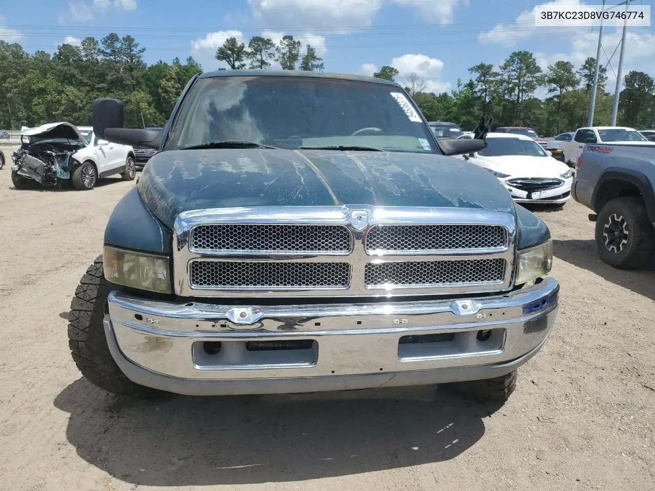 1997 Dodge Ram 2500 VIN: 3B7KC23D8VG746774 Lot: 54536375
