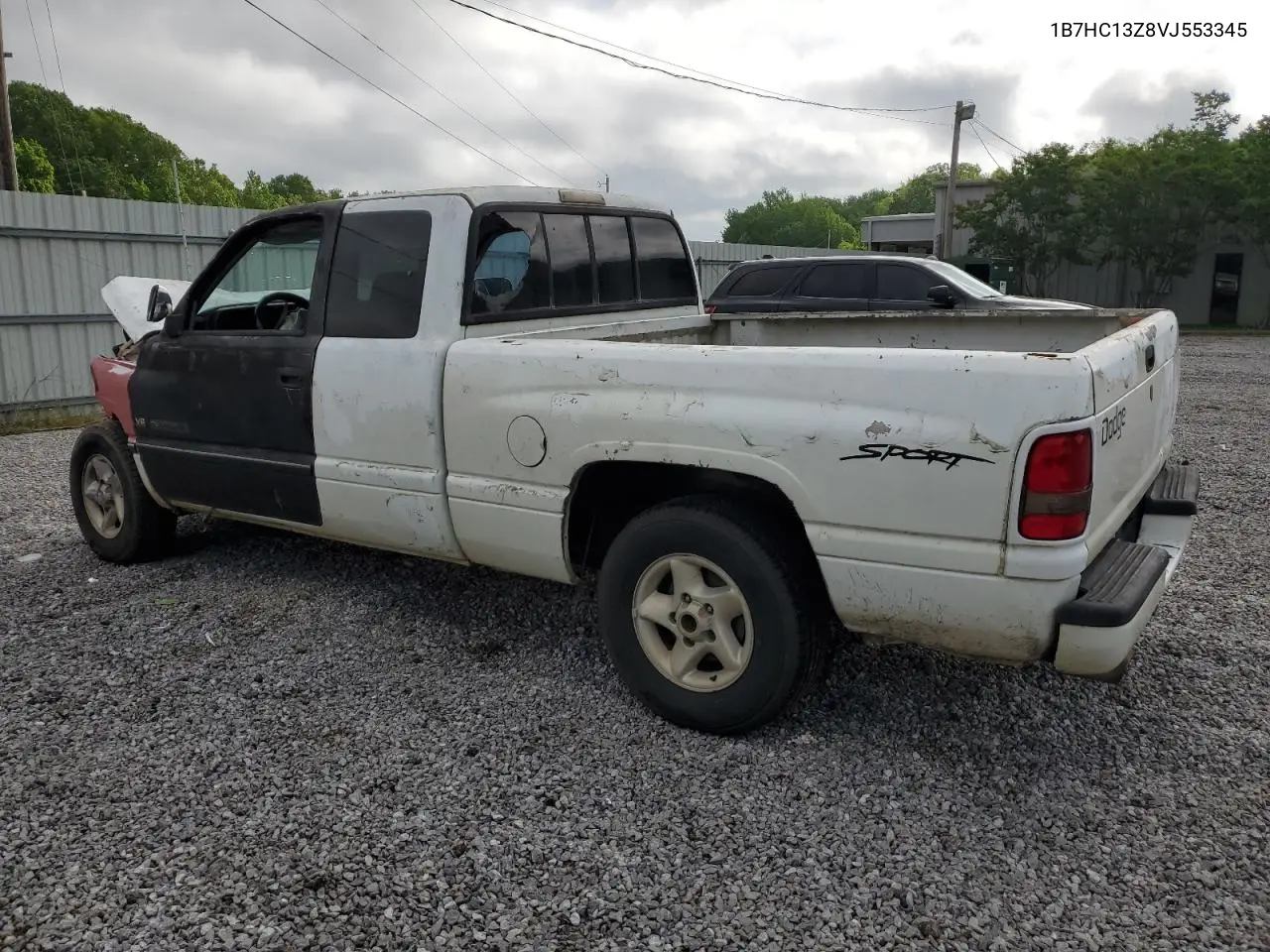 1997 Dodge Ram 1500 VIN: 1B7HC13Z8VJ553345 Lot: 56321445