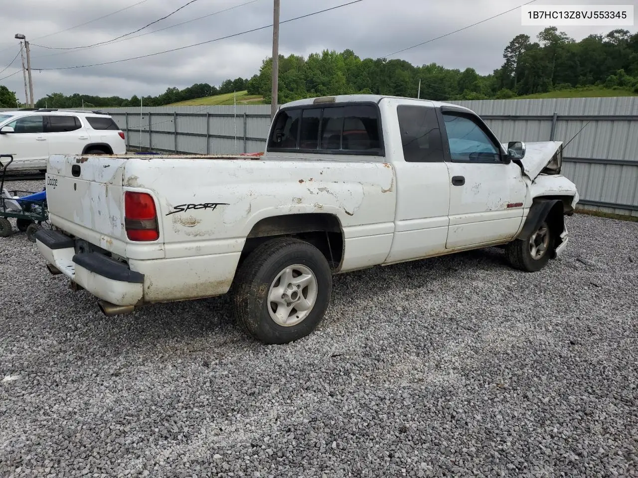 1997 Dodge Ram 1500 VIN: 1B7HC13Z8VJ553345 Lot: 56321445