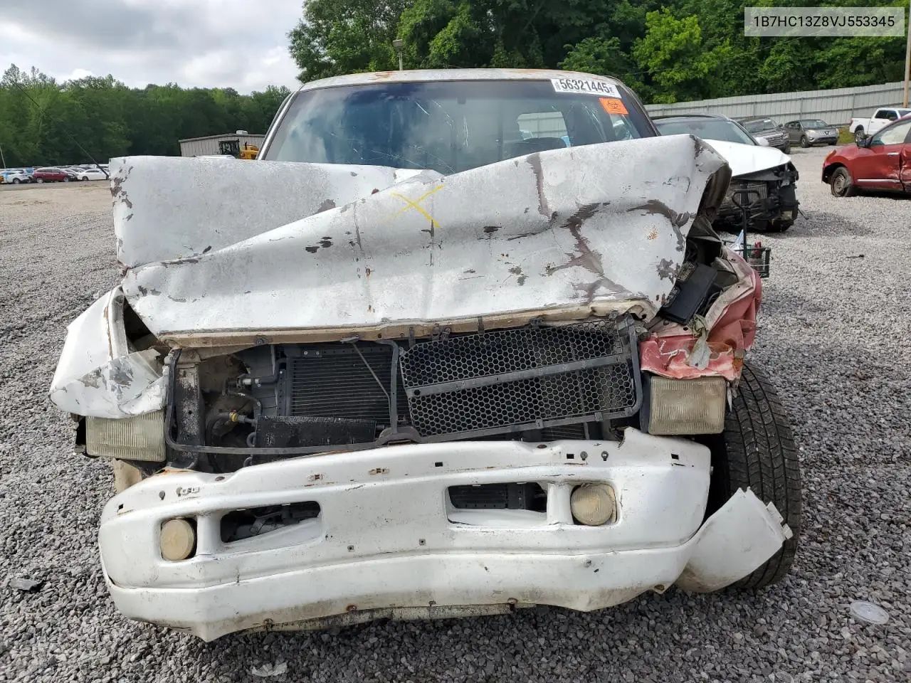 1997 Dodge Ram 1500 VIN: 1B7HC13Z8VJ553345 Lot: 56321445