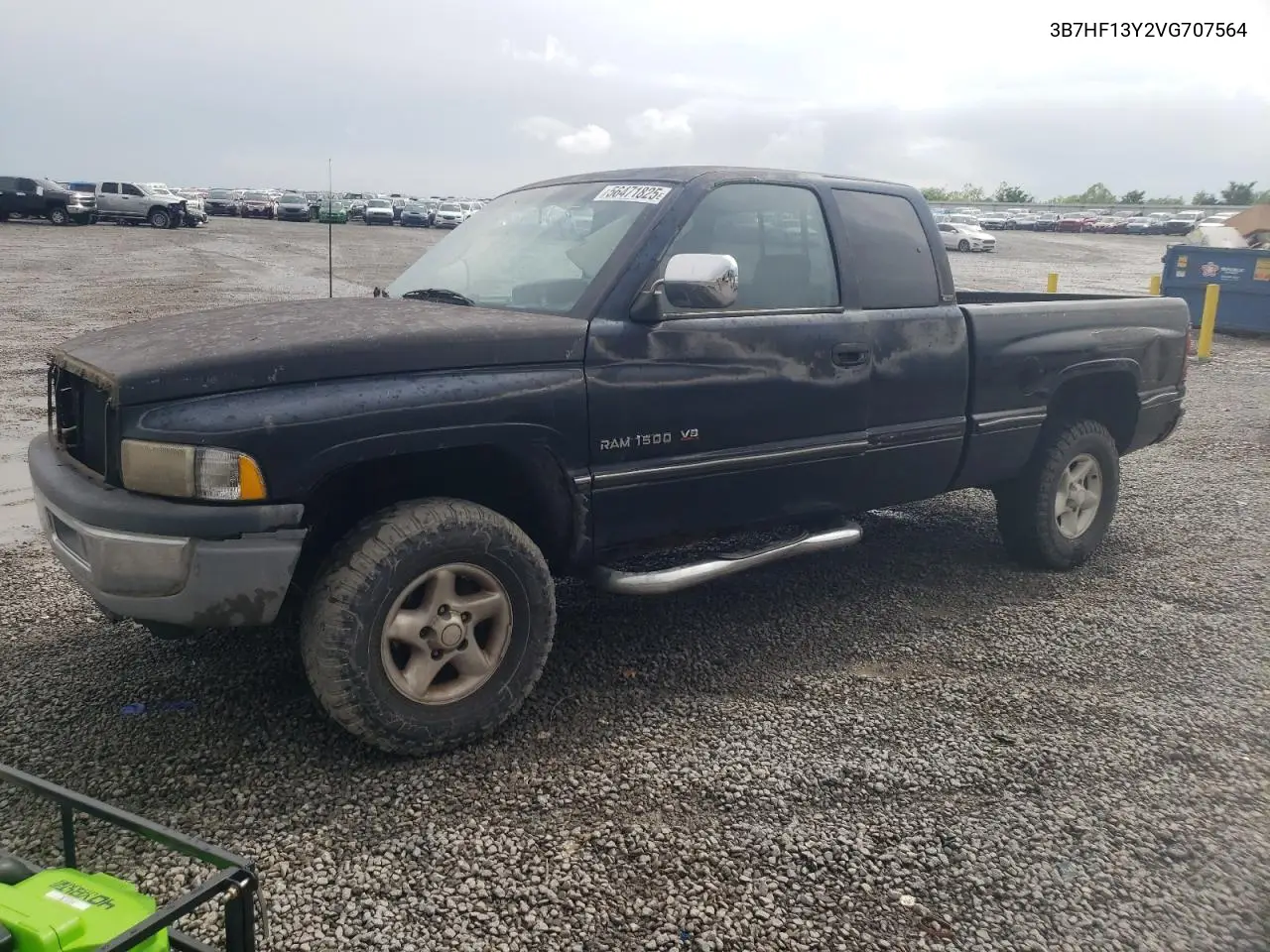 1997 Dodge Ram 1500 VIN: 3B7HF13Y2VG707564 Lot: 56471825