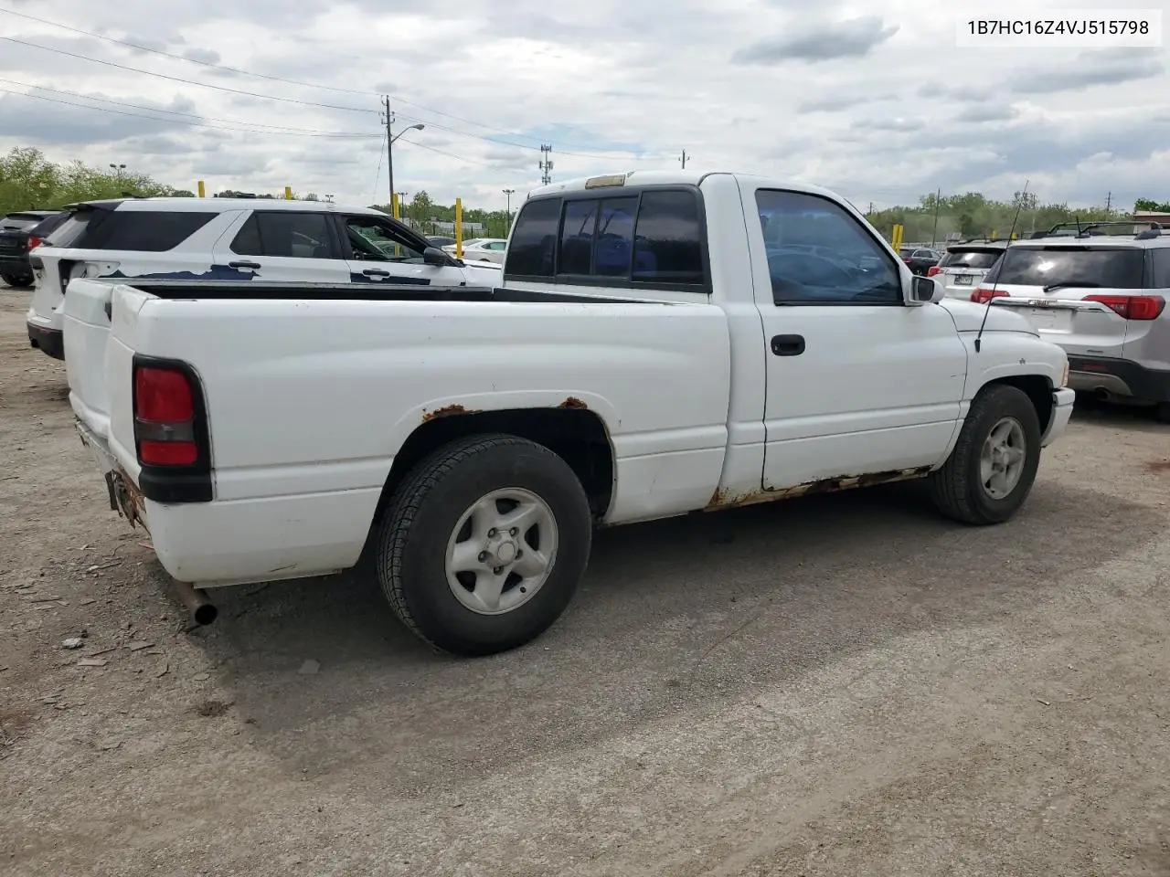 1997 Dodge Ram 1500 VIN: 1B7HC16Z4VJ515798 Lot: 56578535