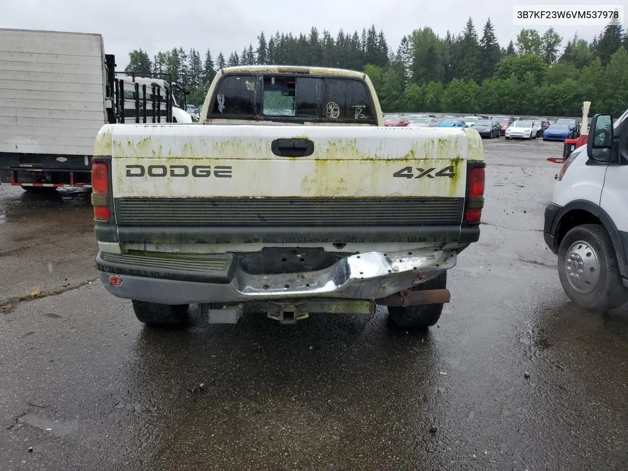 1997 Dodge Ram 2500 VIN: 3B7KF23W6VM537978 Lot: 56804625