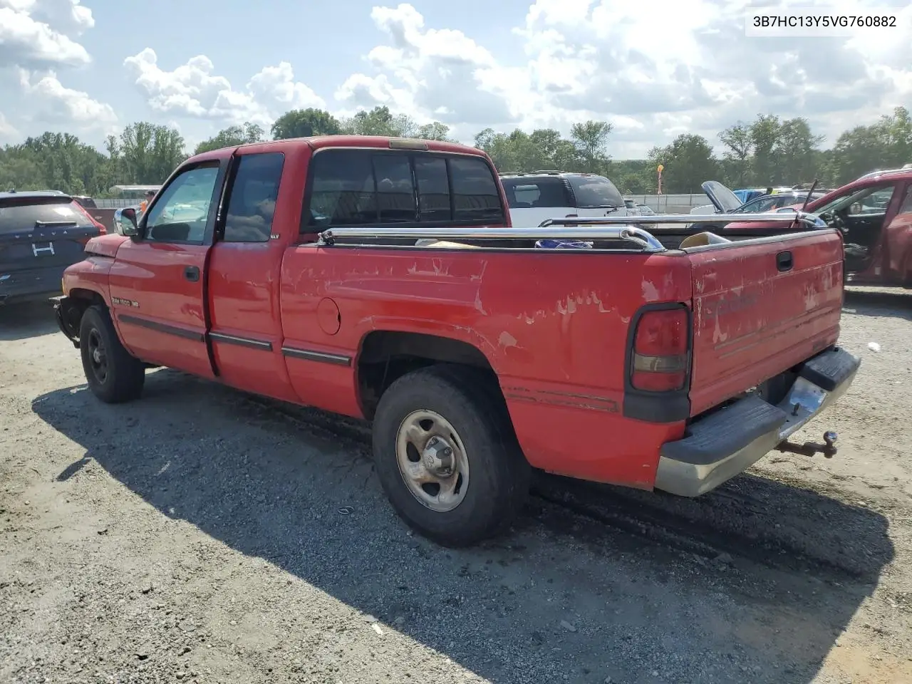 1997 Dodge Ram 1500 VIN: 3B7HC13Y5VG760882 Lot: 60505475