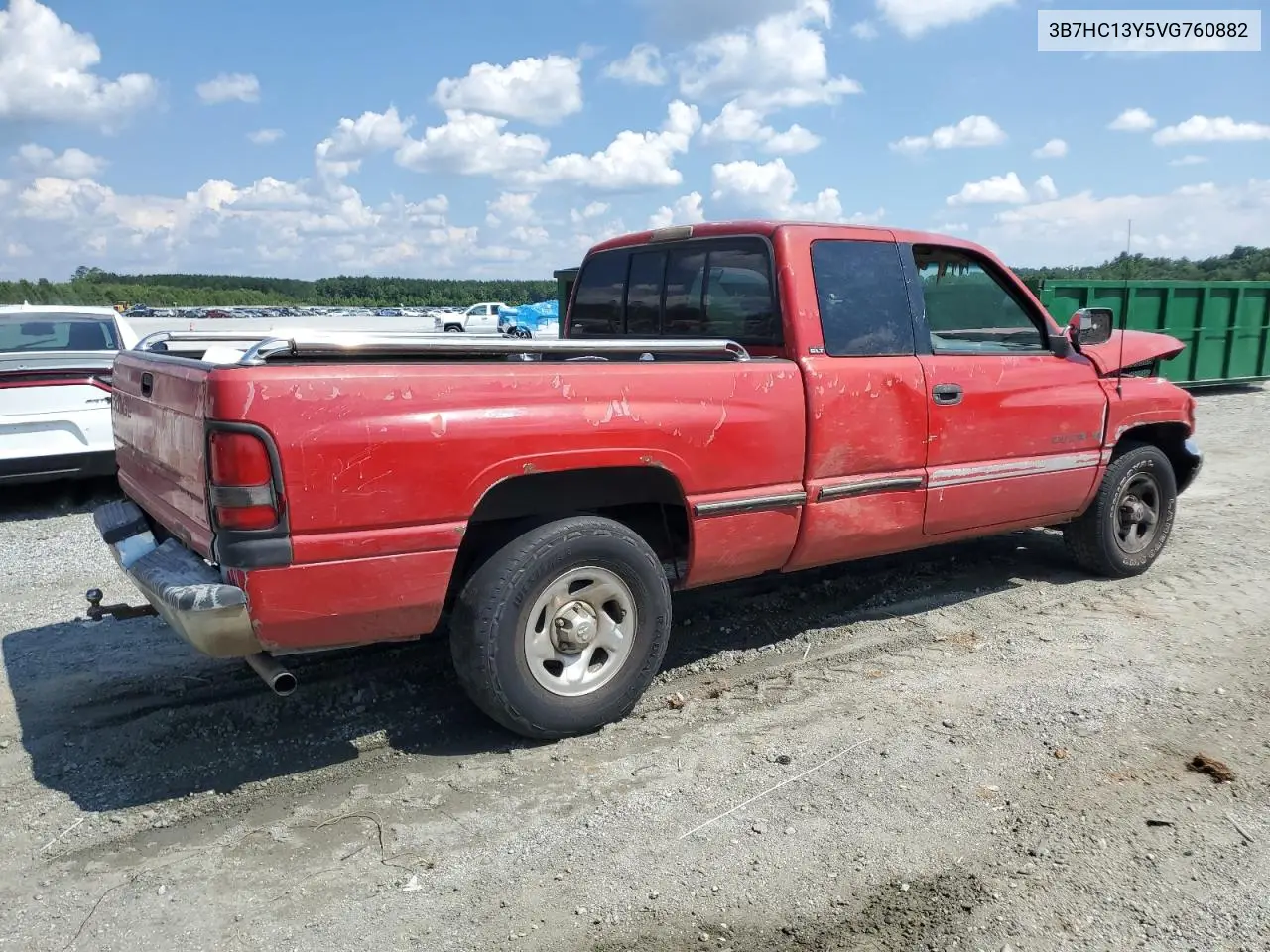 1997 Dodge Ram 1500 VIN: 3B7HC13Y5VG760882 Lot: 60505475