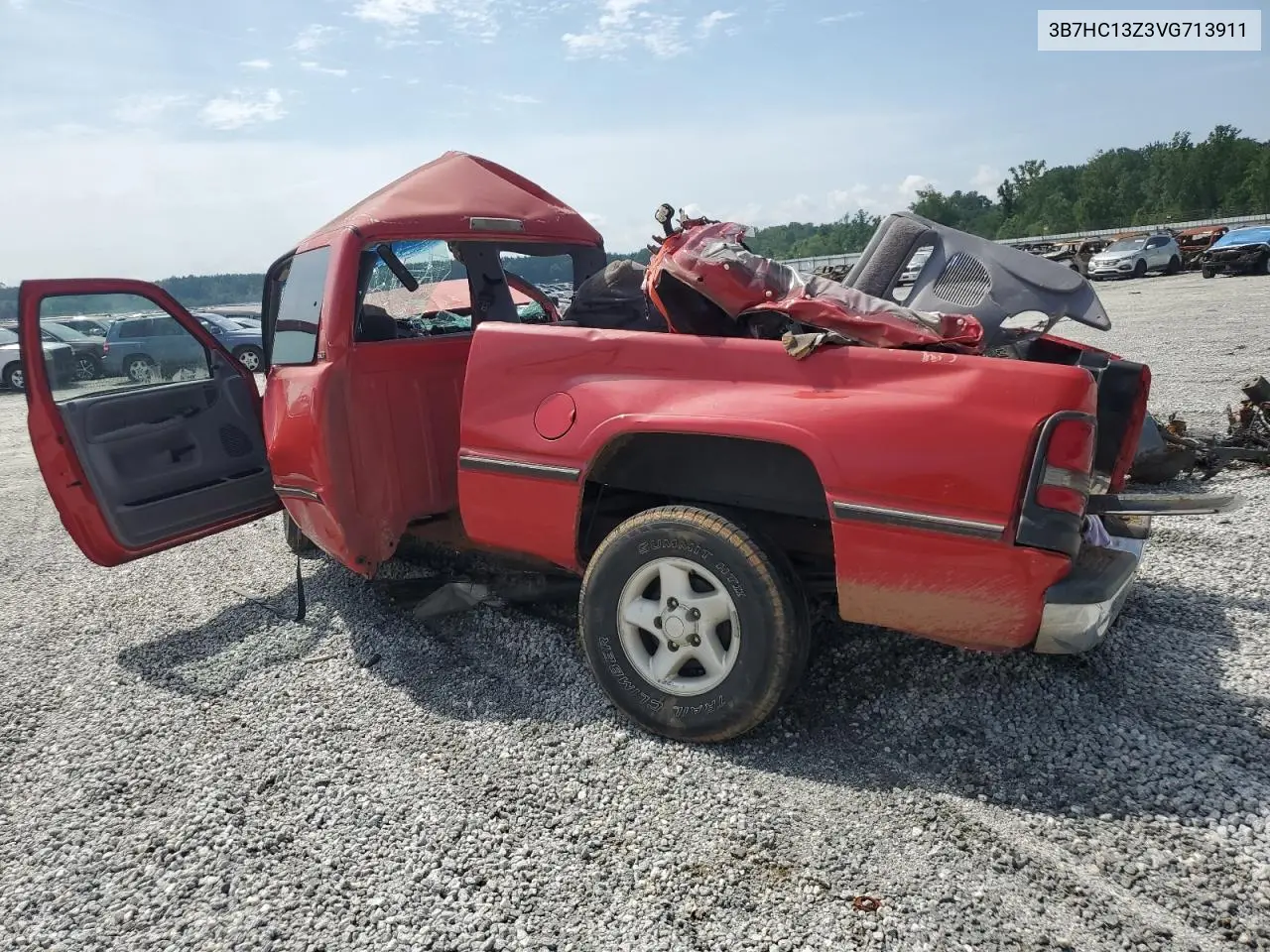 1997 Dodge Ram 1500 VIN: 3B7HC13Z3VG713911 Lot: 60672125