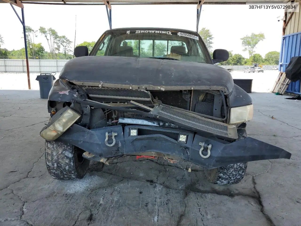 1997 Dodge Ram 1500 VIN: 3B7HF13Y5VG729834 Lot: 62050055