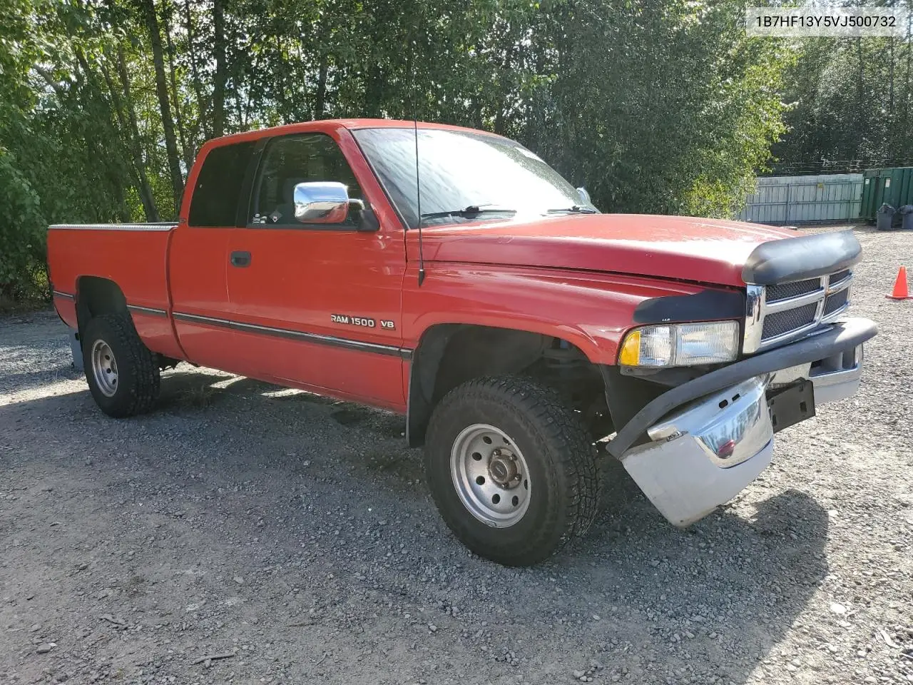 1997 Dodge Ram 1500 VIN: 1B7HF13Y5VJ500732 Lot: 63423315
