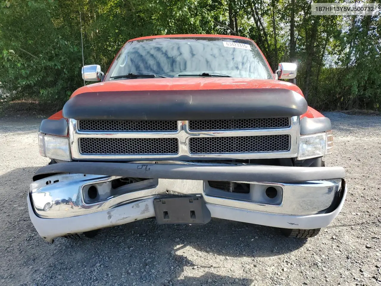 1997 Dodge Ram 1500 VIN: 1B7HF13Y5VJ500732 Lot: 63423315