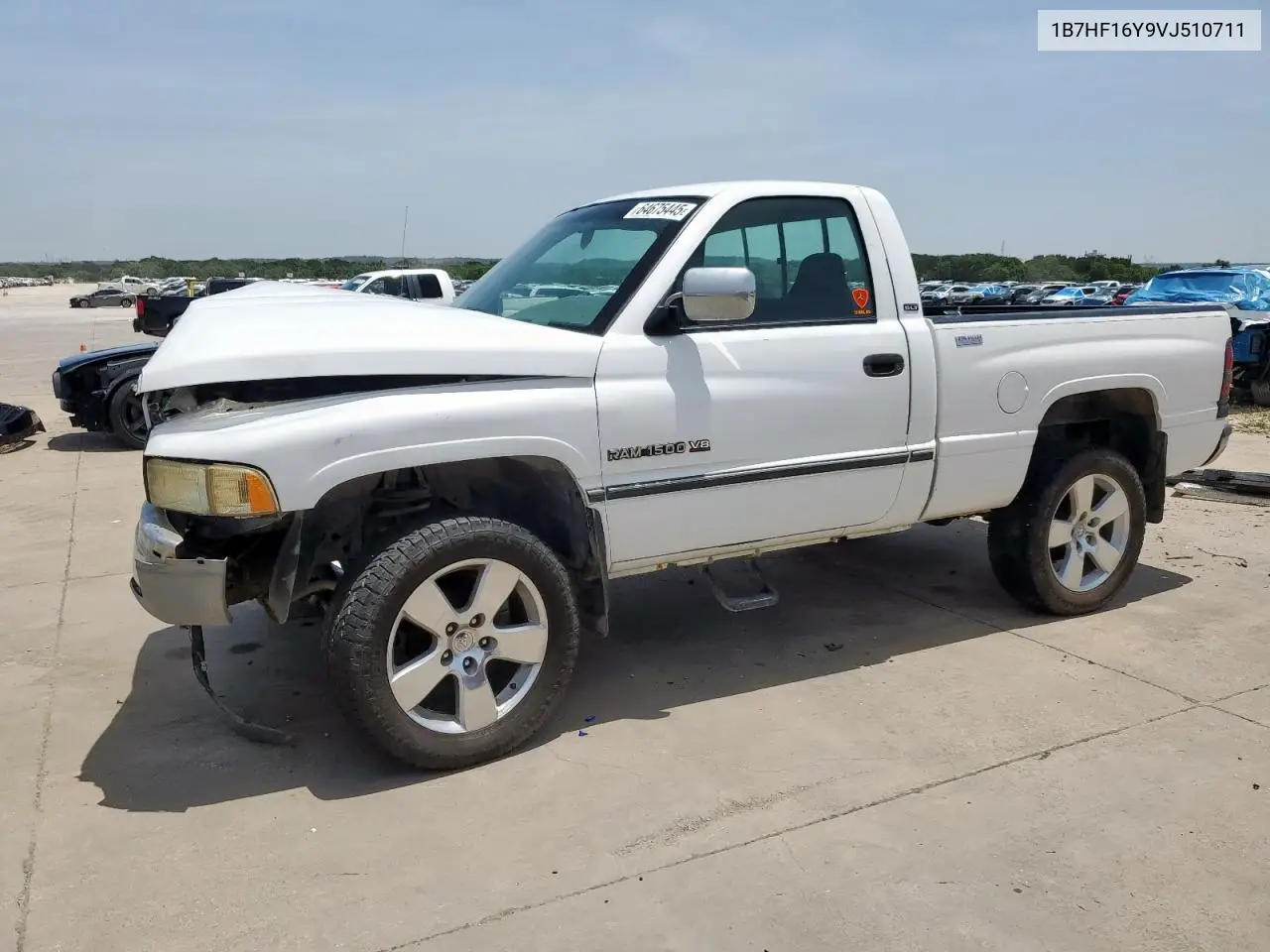 1997 Dodge Ram 1500 VIN: 1B7HF16Y9VJ510711 Lot: 64675445