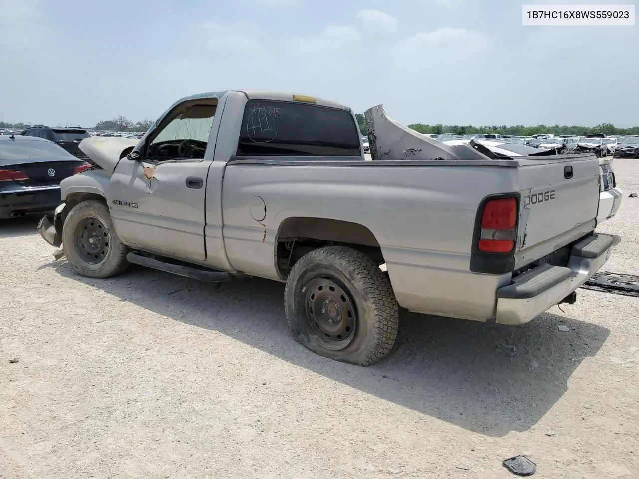 1998 Dodge Ram 1500 VIN: 1B7HC16X8WS559023 Lot: 54379904