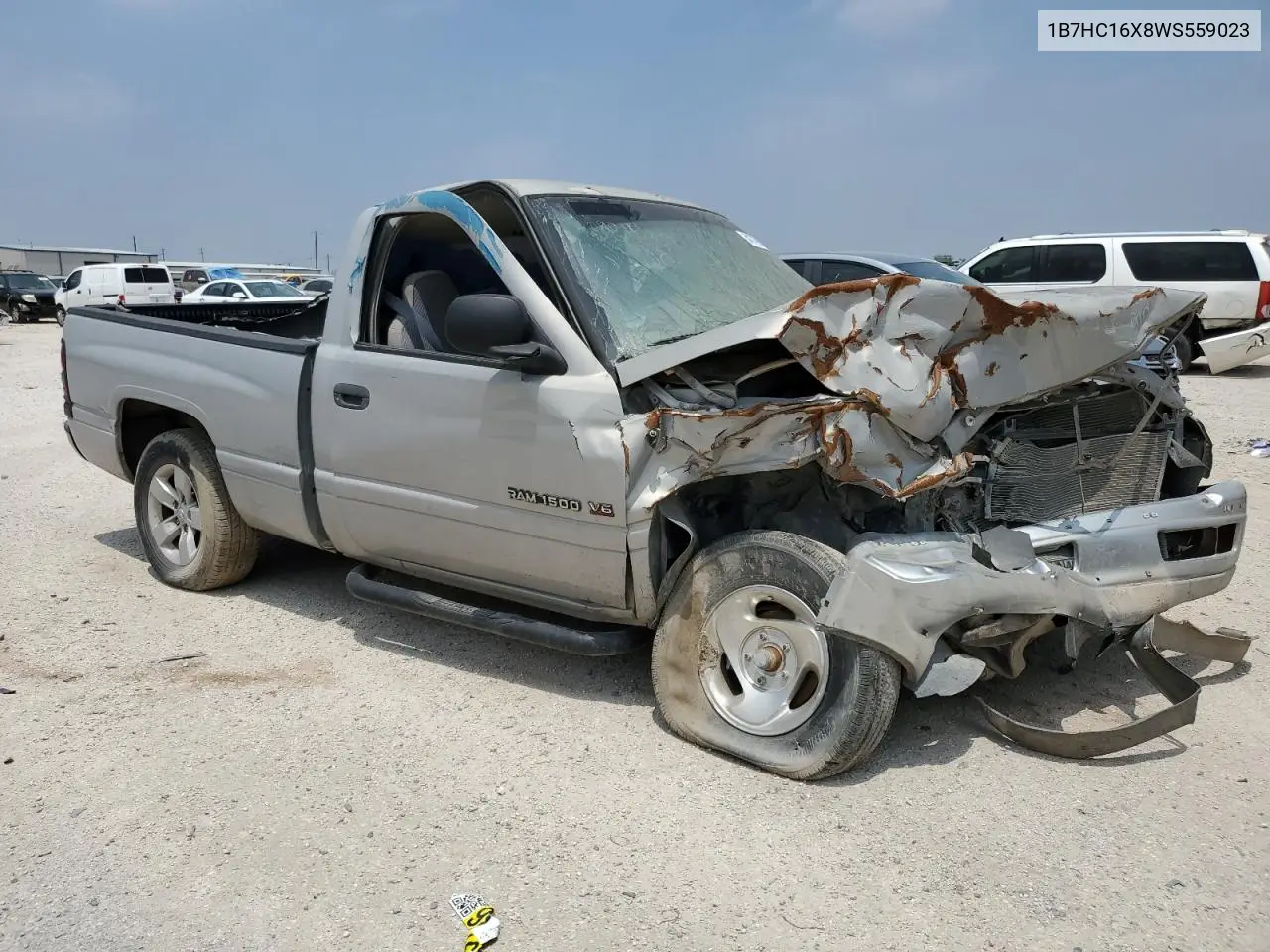 1998 Dodge Ram 1500 VIN: 1B7HC16X8WS559023 Lot: 54379904