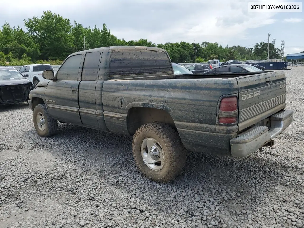 1998 Dodge Ram 1500 VIN: 3B7HF13Y6WG183336 Lot: 54706765