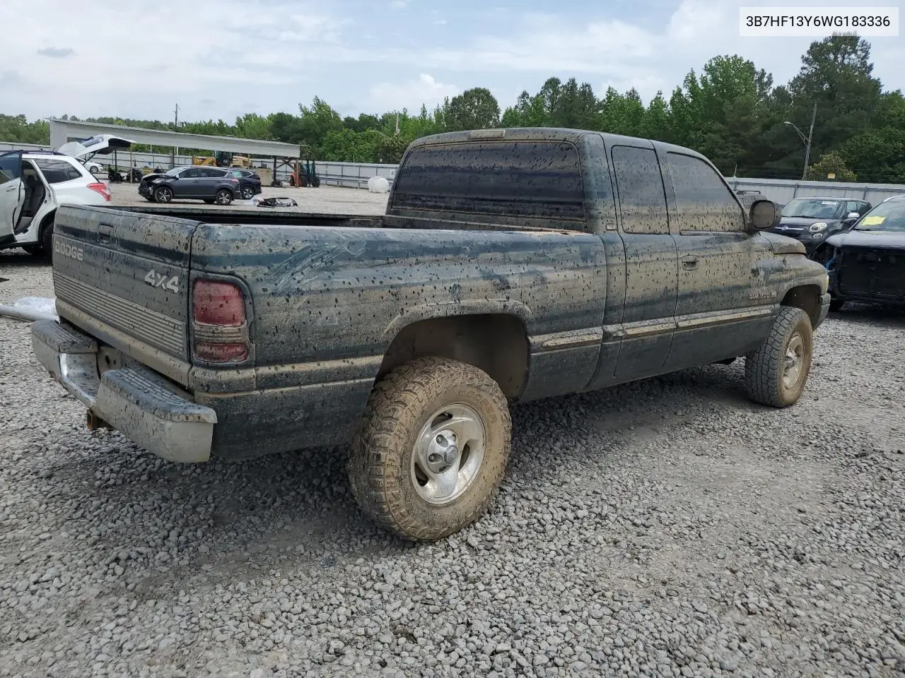 1998 Dodge Ram 1500 VIN: 3B7HF13Y6WG183336 Lot: 54706765