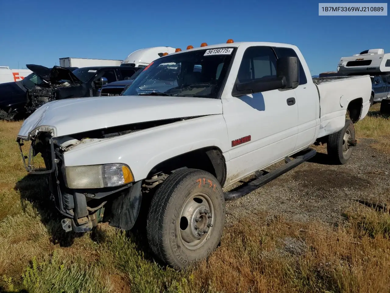 1998 Dodge Ram 3500 VIN: 1B7MF3369WJ210889 Lot: 56156775