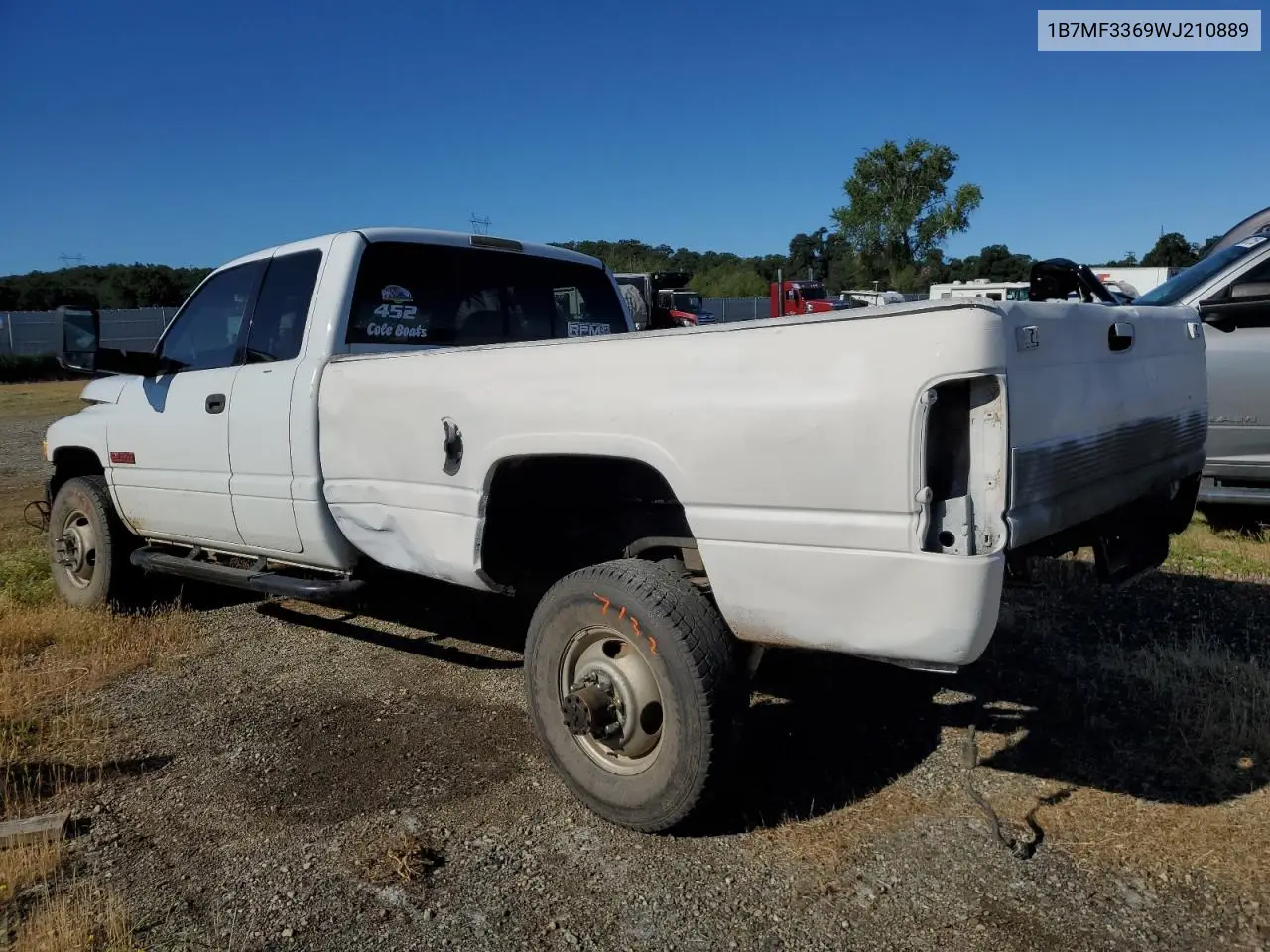 1998 Dodge Ram 3500 VIN: 1B7MF3369WJ210889 Lot: 56156775