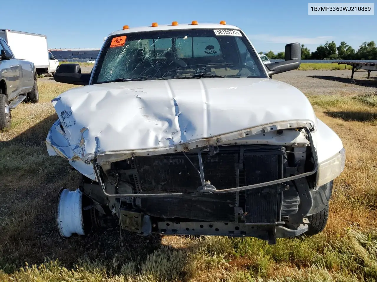 1998 Dodge Ram 3500 VIN: 1B7MF3369WJ210889 Lot: 56156775