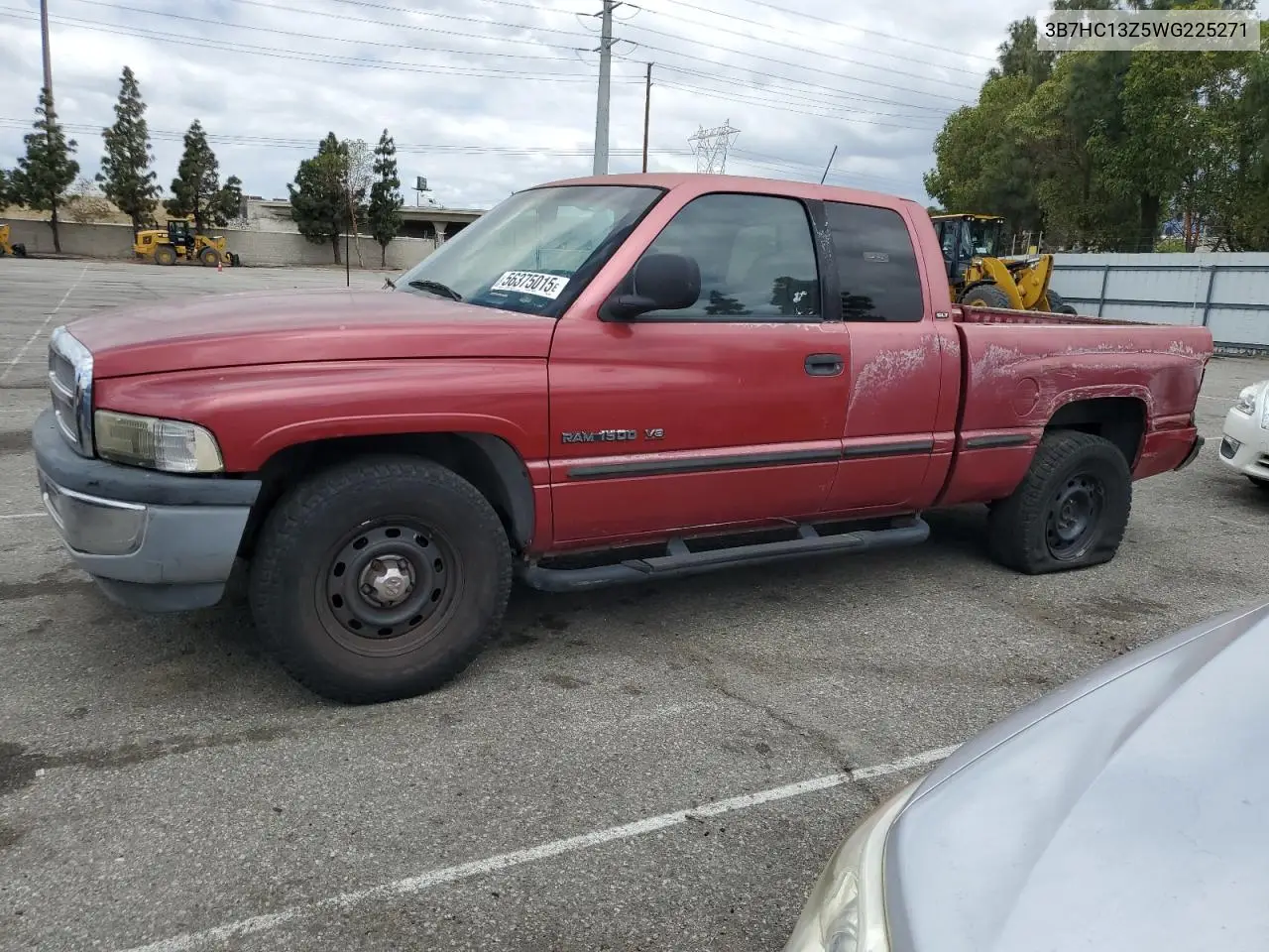 1998 Dodge Ram 1500 VIN: 3B7HC13Z5WG225271 Lot: 56375015