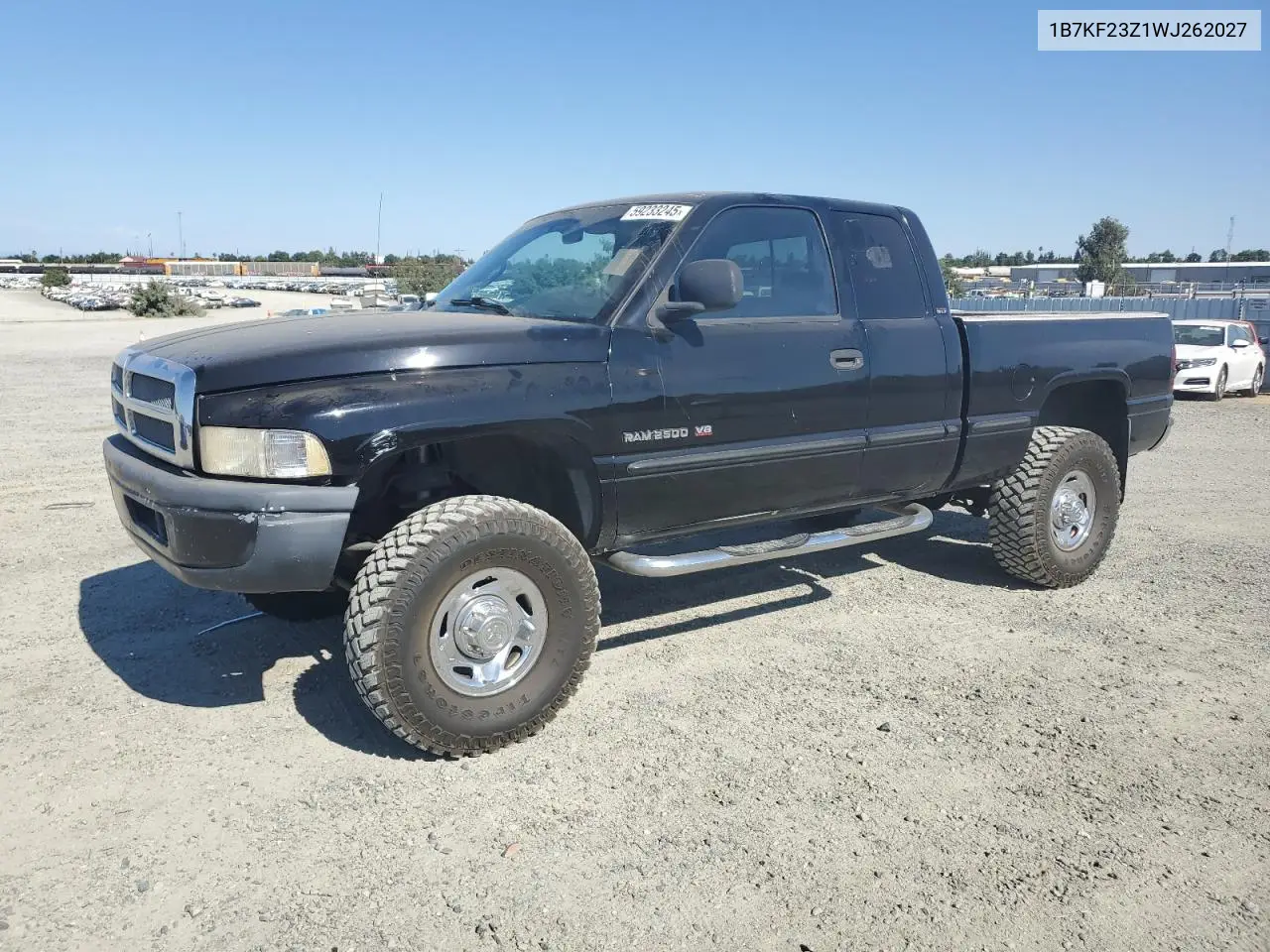1998 Dodge Ram 2500 VIN: 1B7KF23Z1WJ262027 Lot: 59233245