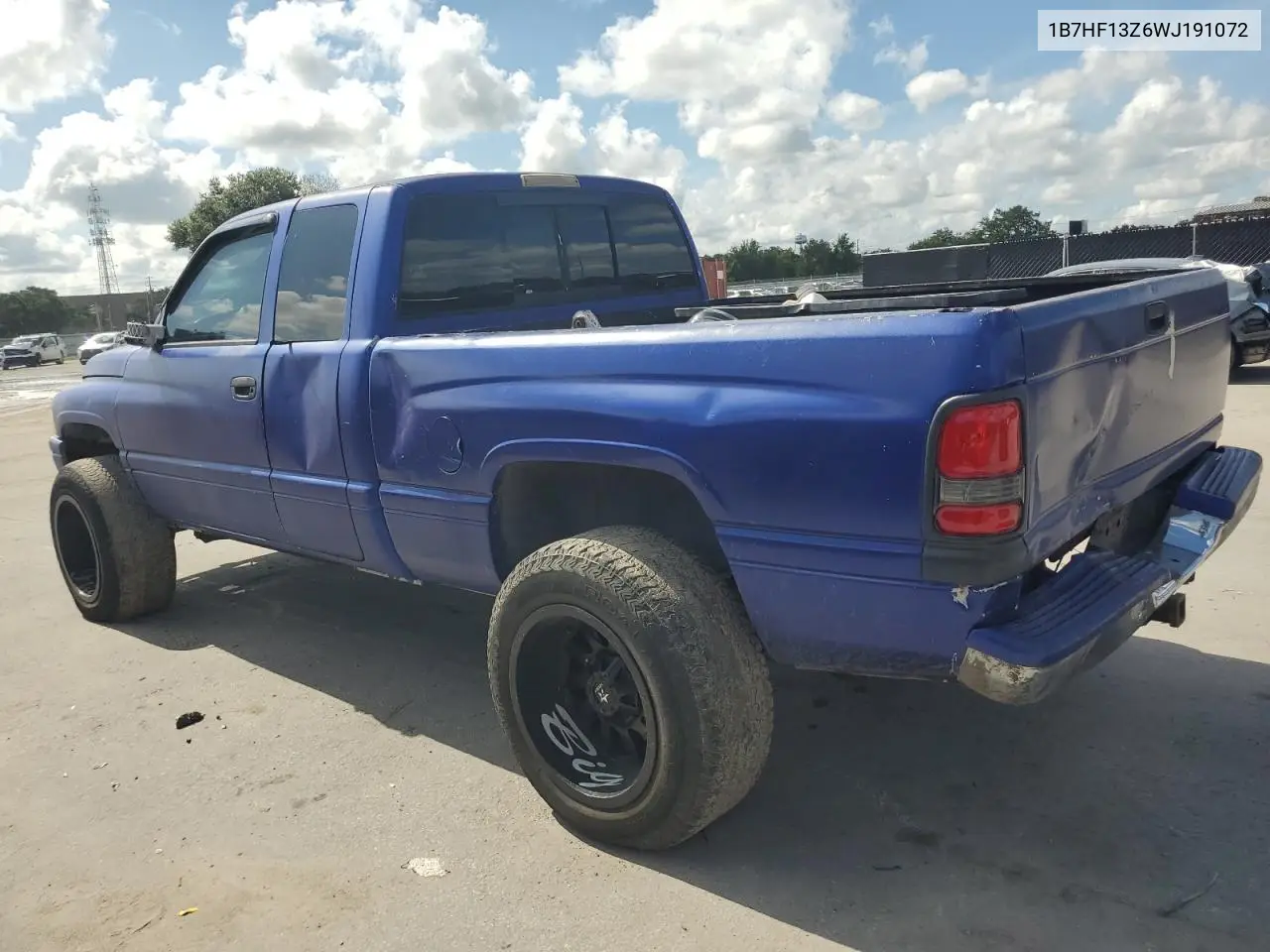 1998 Dodge Ram 1500 VIN: 1B7HF13Z6WJ191072 Lot: 61568405