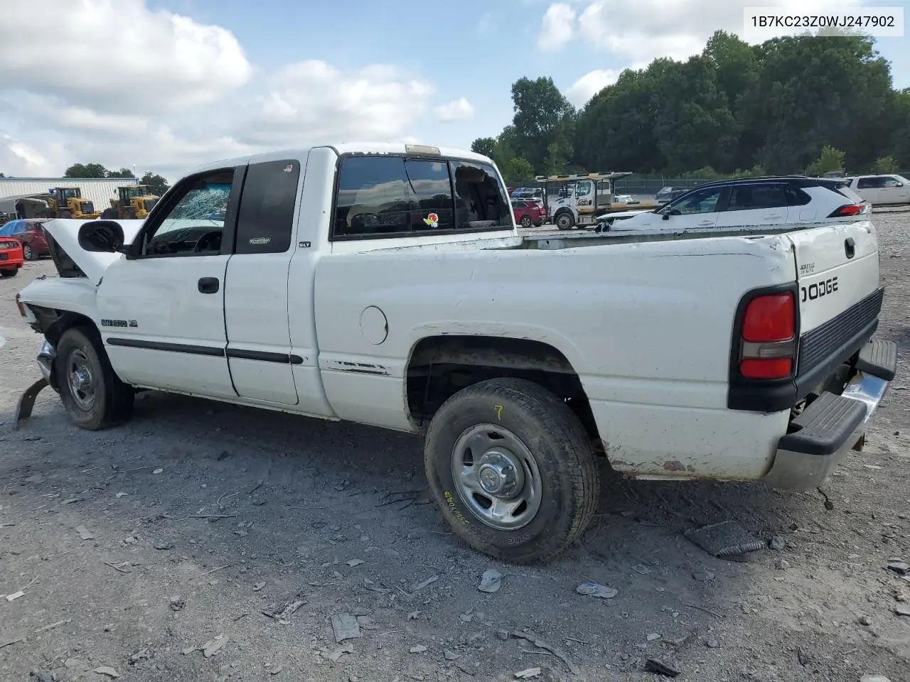 1998 Dodge Ram 2500 VIN: 1B7KC23Z0WJ247902 Lot: 62773495