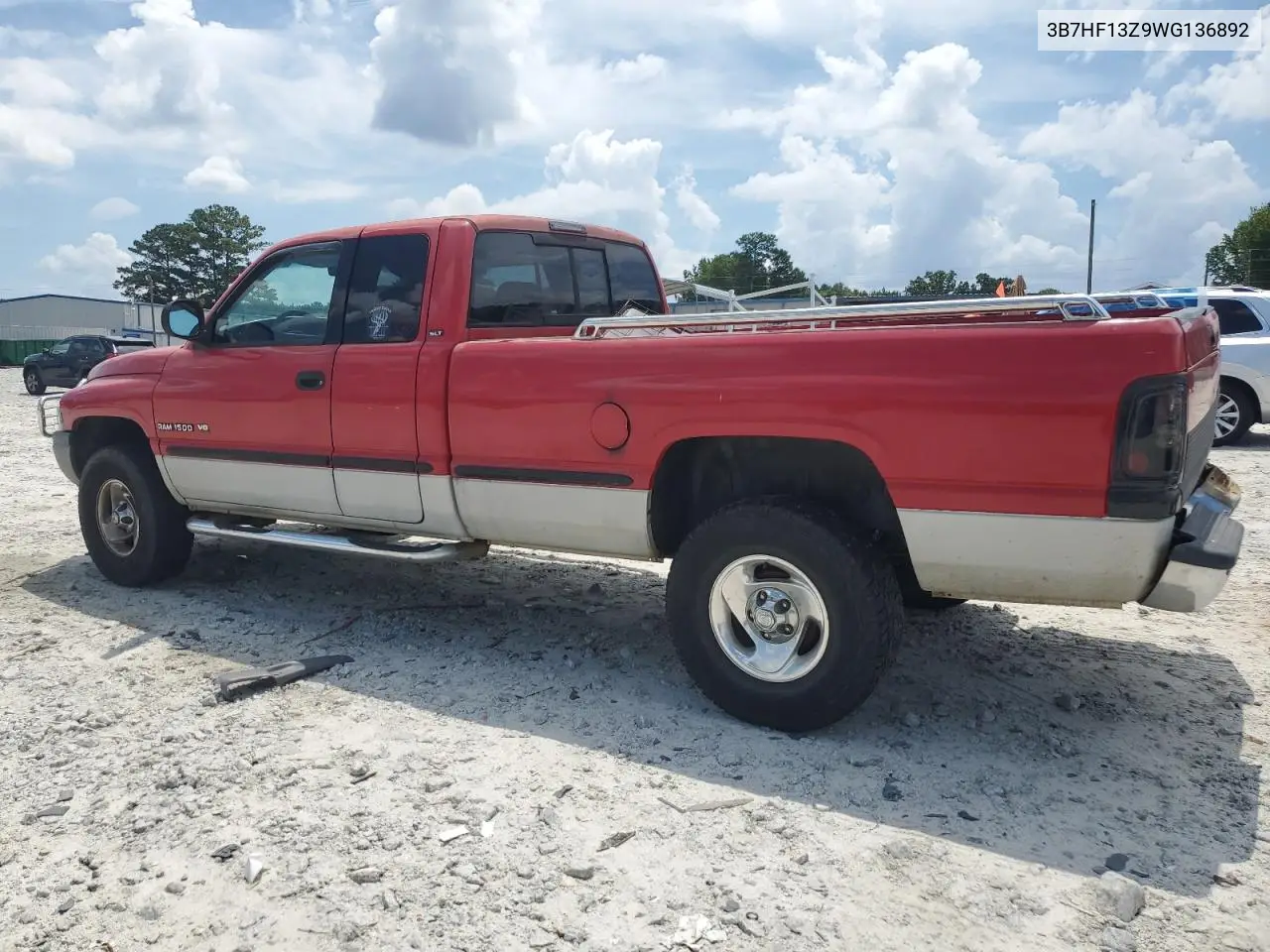 1998 Dodge Ram 1500 VIN: 3B7HF13Z9WG136892 Lot: 63409455