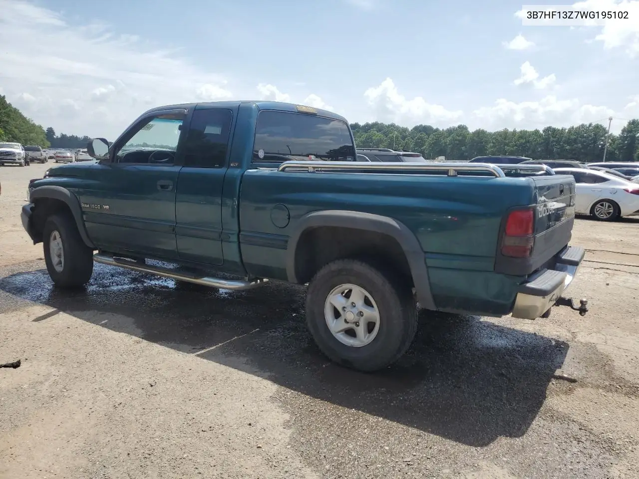 1998 Dodge Ram 1500 VIN: 3B7HF13Z7WG195102 Lot: 64846465