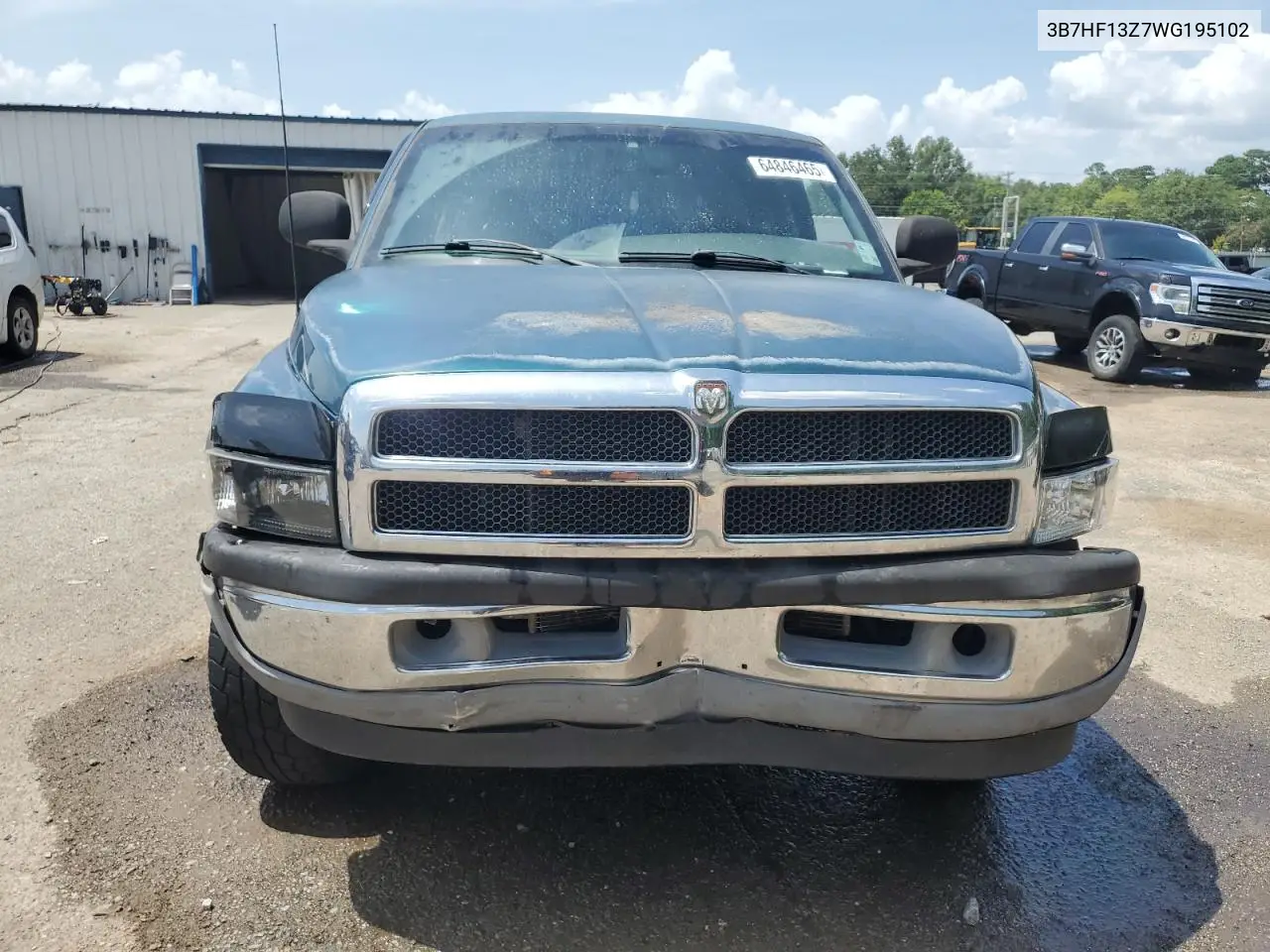 1998 Dodge Ram 1500 VIN: 3B7HF13Z7WG195102 Lot: 64846465