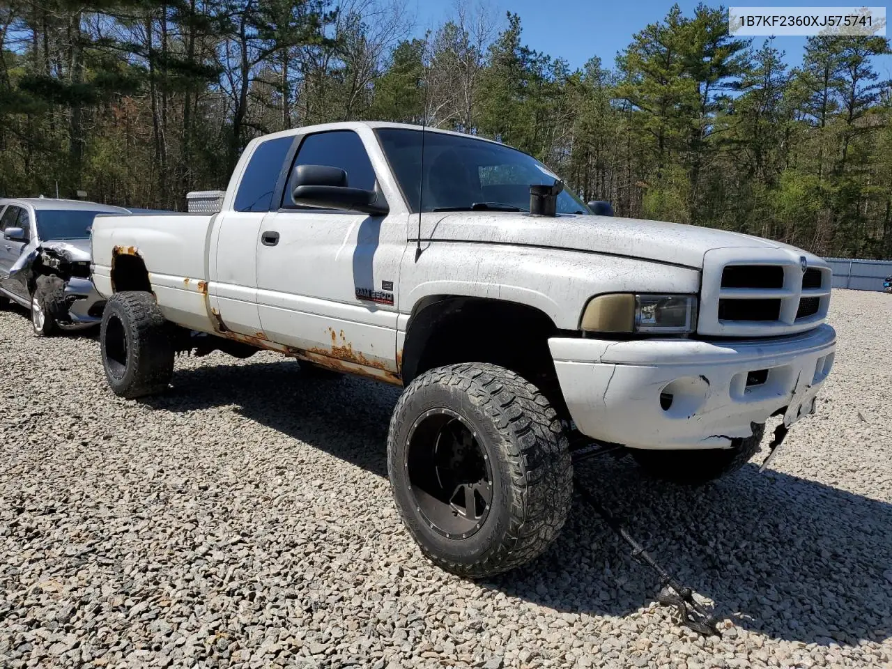 1999 Dodge Ram 2500 VIN: 1B7KF2360XJ575741 Lot: 53166725